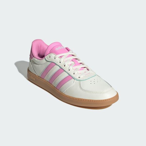 adidas Breaknet Sleek Shoes Core White 6 Womens Product Image