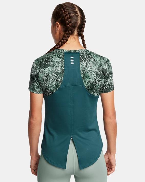 Women's UA CoolSwitch Run Atoll Short Sleeve Product Image
