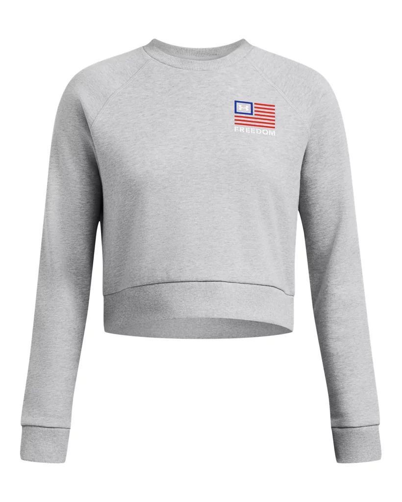 Women's UA Rival Freedom Crop Crew Product Image