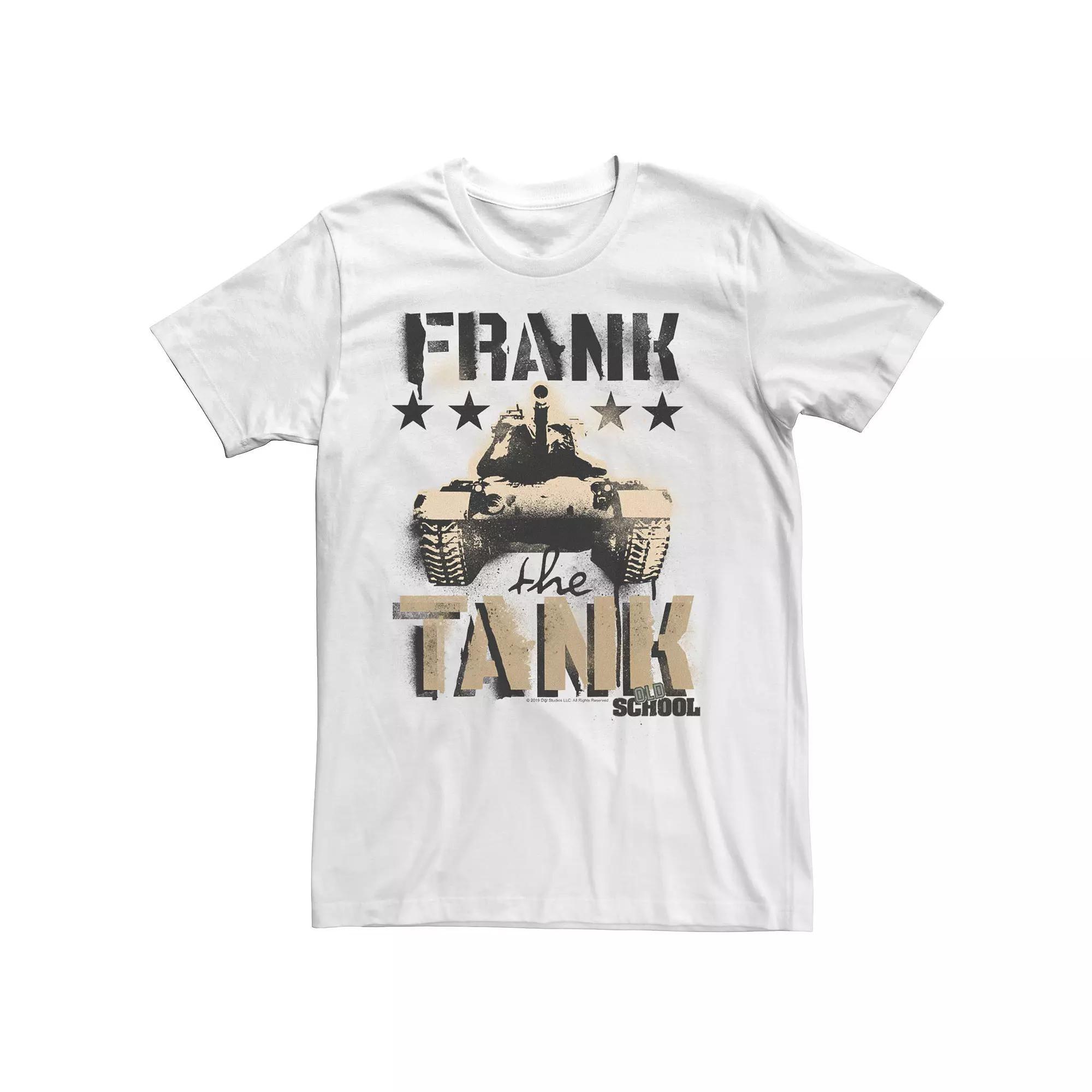 Men's Old School Frank The Tank Top Tee, Size: Large, White Product Image