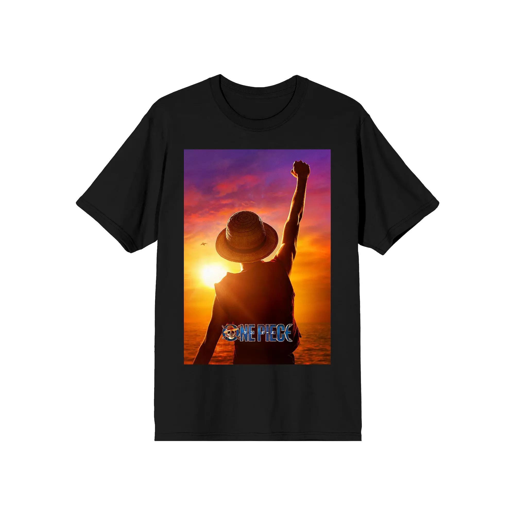 Men's One Piece Graphic Tee, Size: Medium 30, Black Product Image