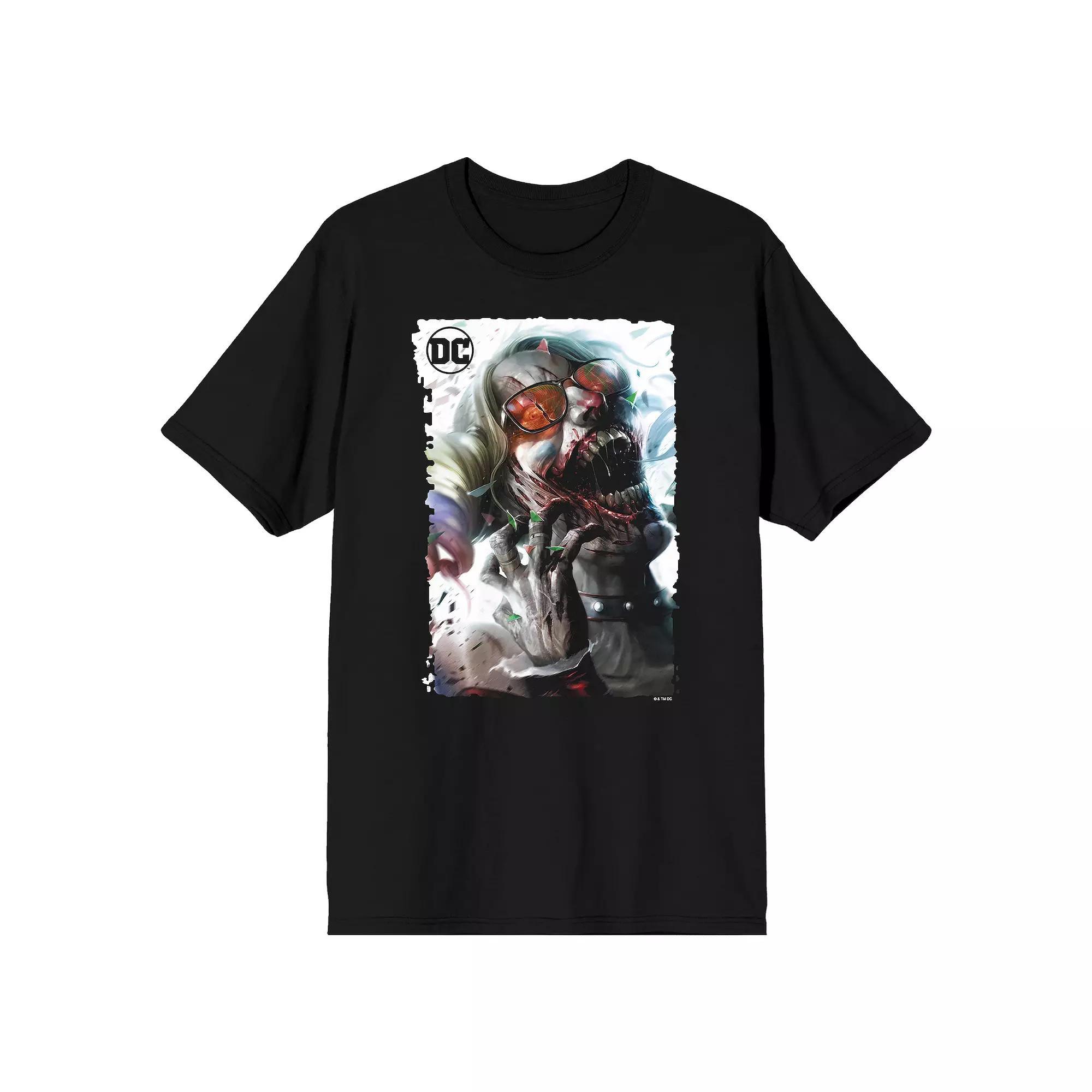 Men's Harley Quinn DCeased Harley Graphic Tee, Size: Large, Black Product Image