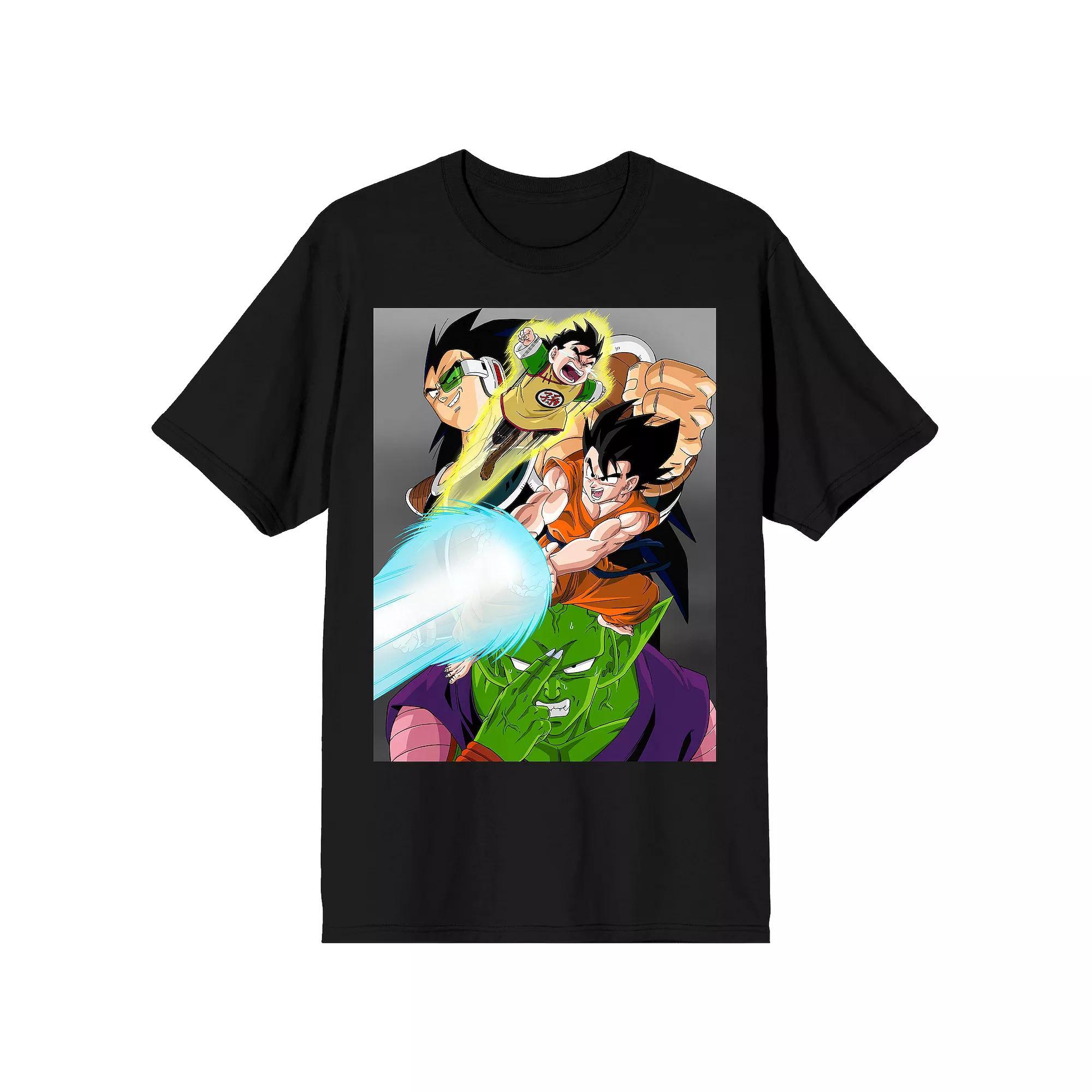 Men's Dragon Ball Z Anime Powers Tee, Size: XXL, Black Product Image