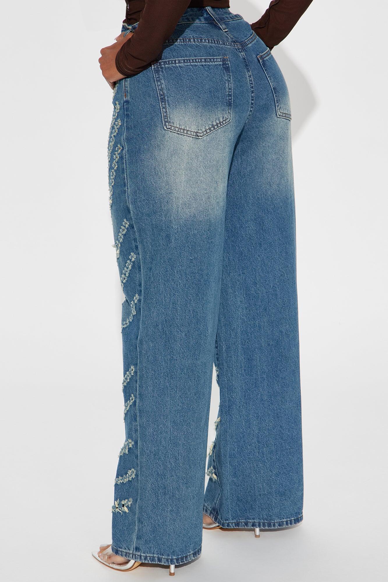 On The Remix Tinted Baggy Jeans - Vintage Wash Product Image