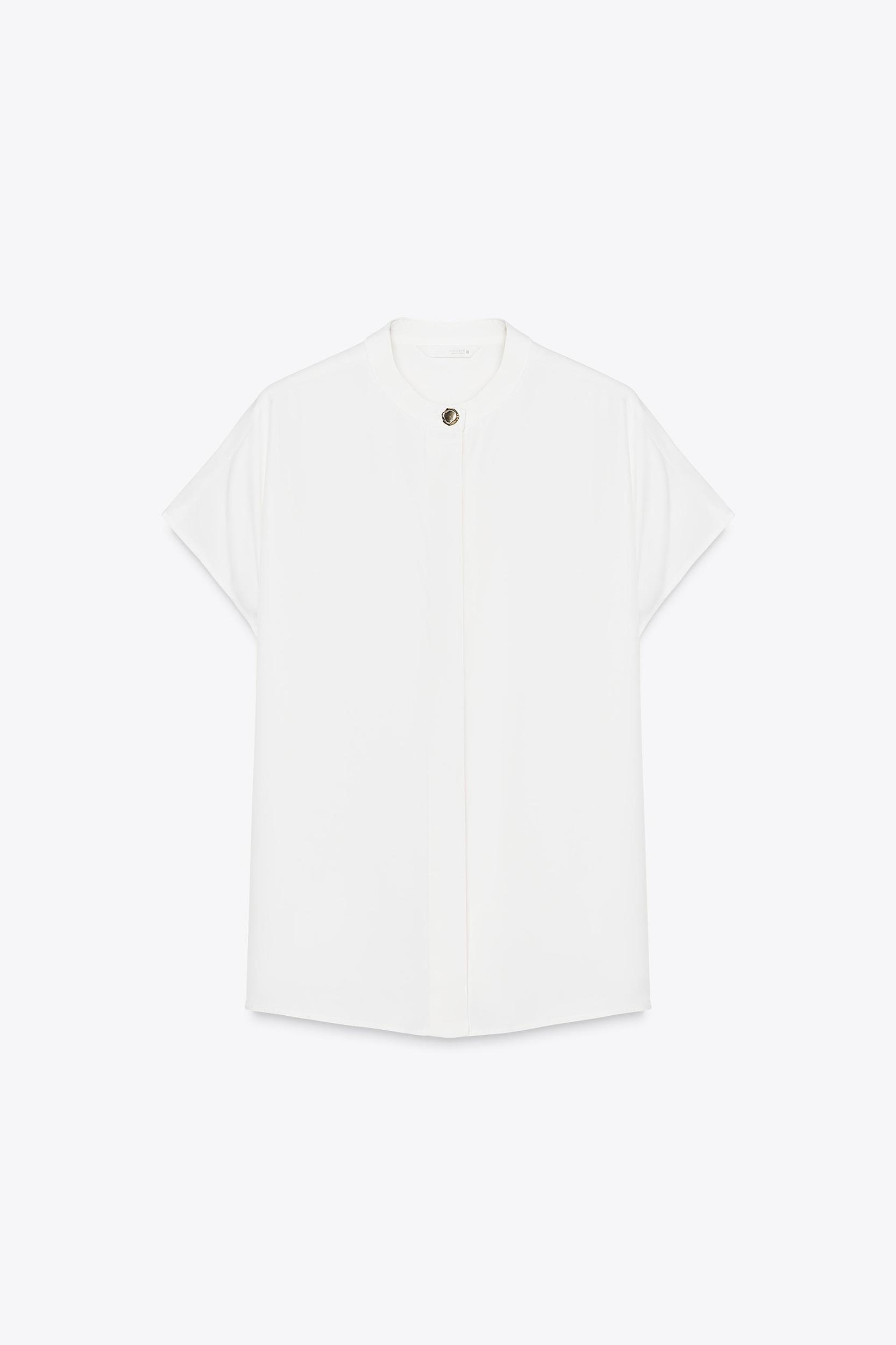FLOWY CREPE TOP Product Image