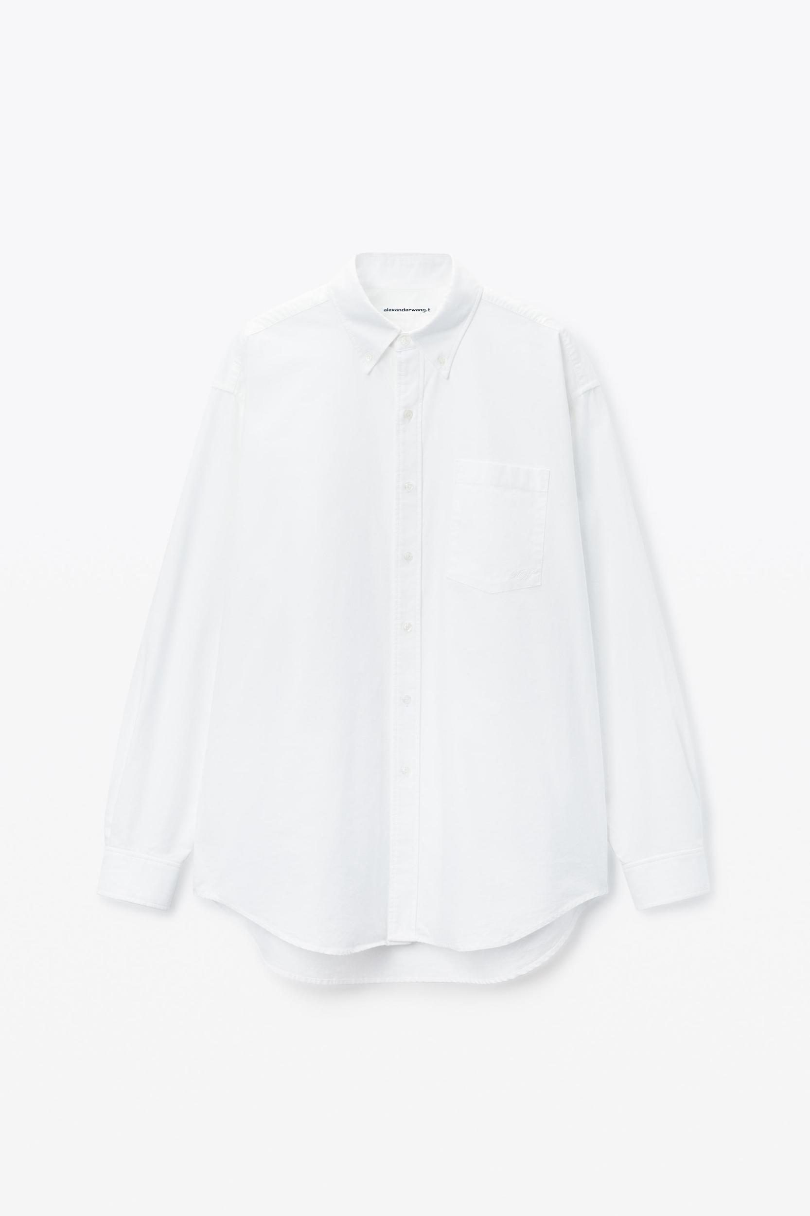 Cotton Oxford Oversize Shirt Product Image