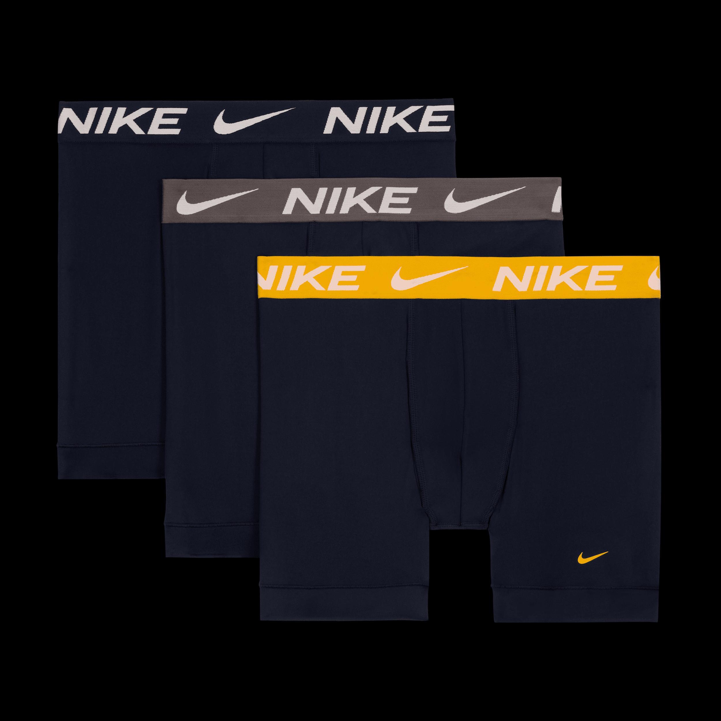 Nike Men's Dri-FIT Essential Micro Boxer Briefs (3-Pack) Product Image