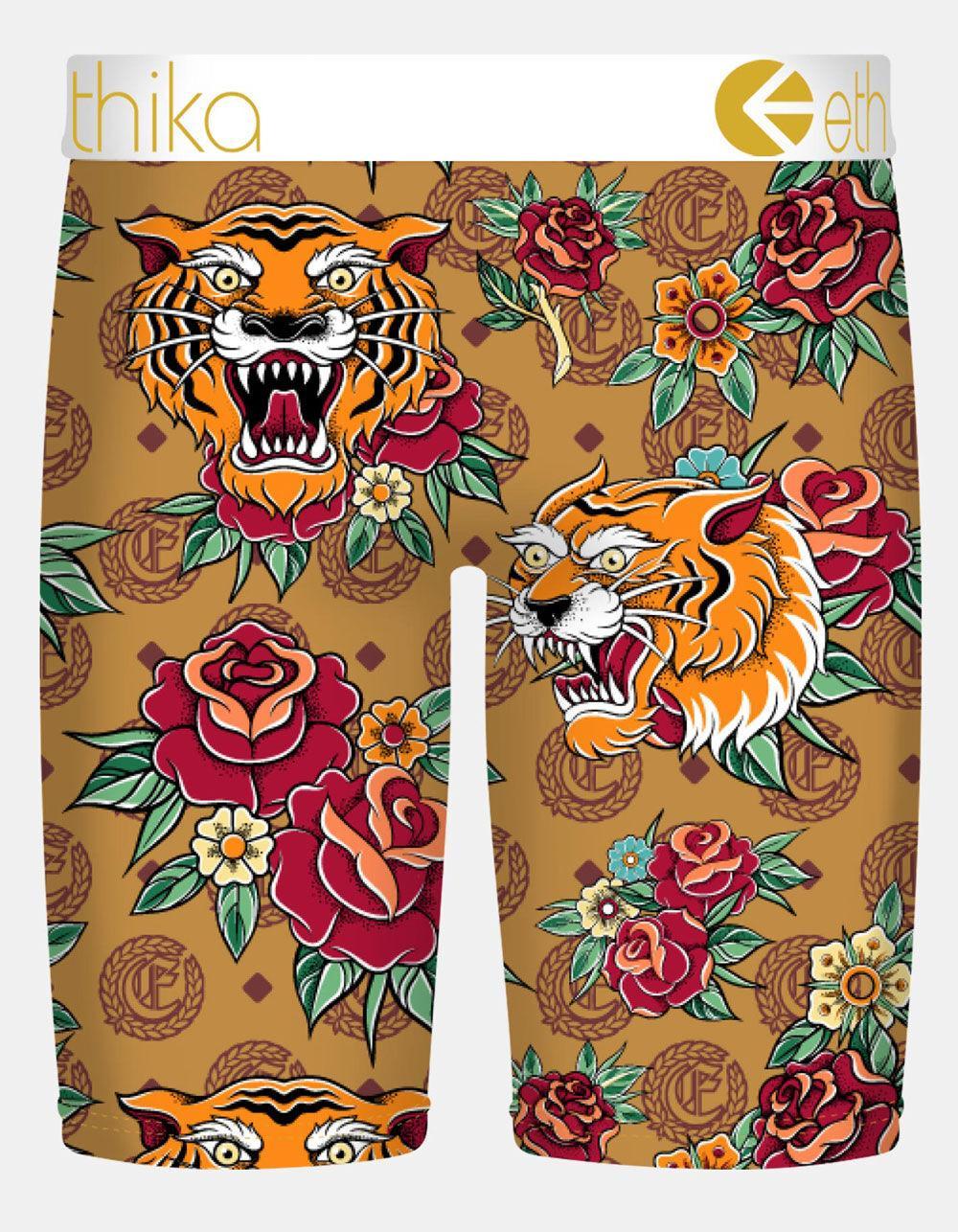 ETHIKA Fierce Rose Mens Boxer Briefs - MULTI Product Image