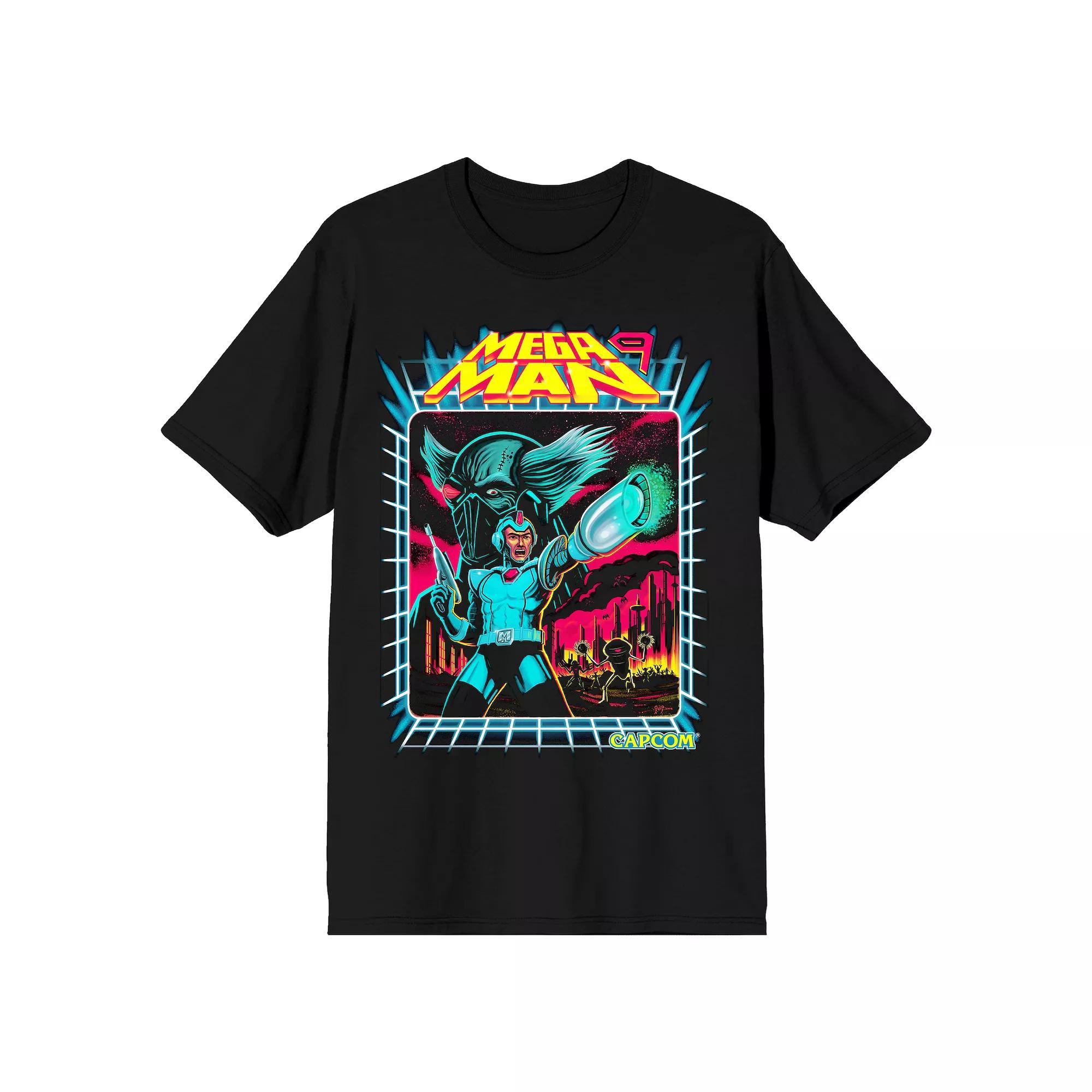 Men's Mega Man Movie Tee, Size: XXL, Black Product Image