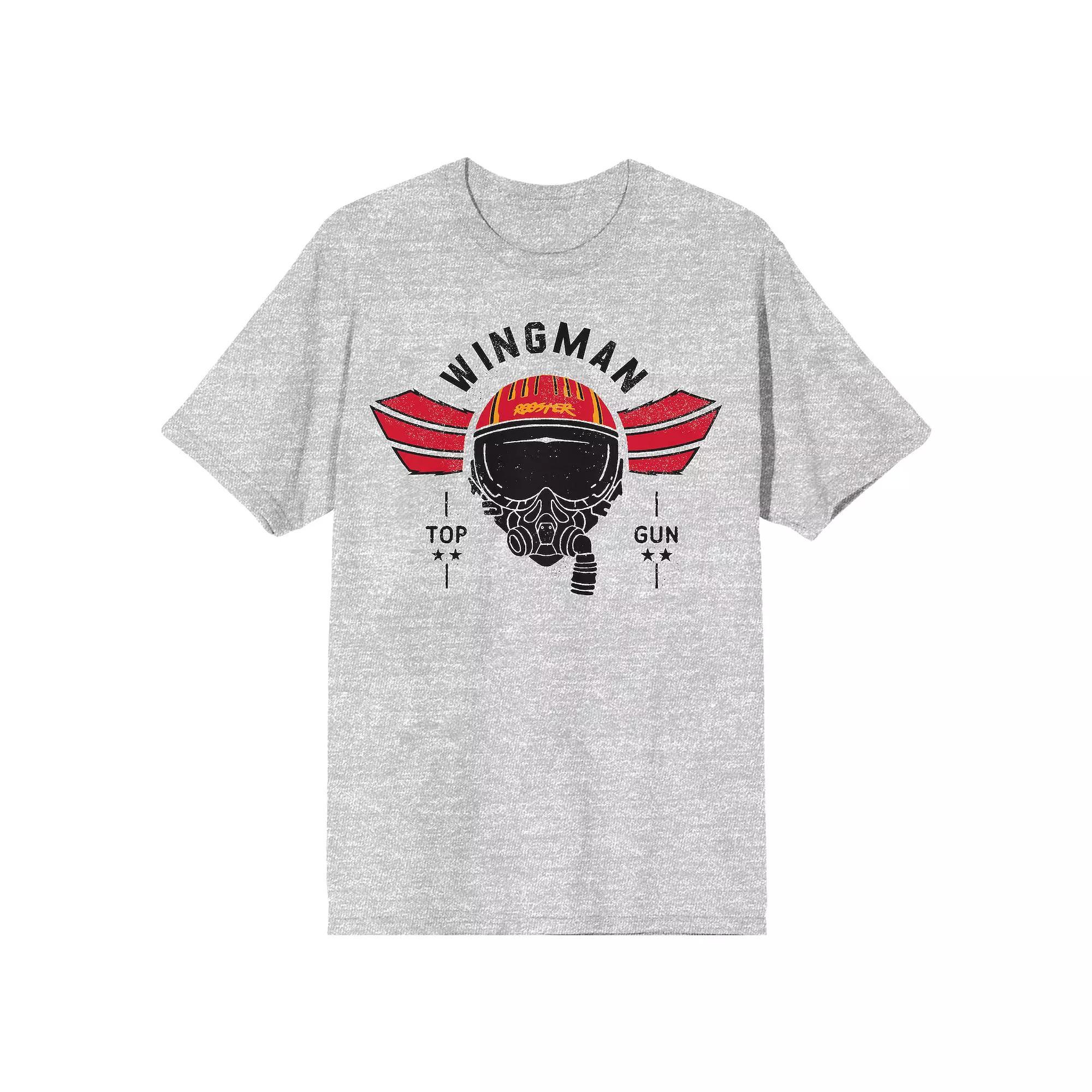 Men's Top Gun Maverick Rooster Wingman Tee, Size: XL, Gray Product Image