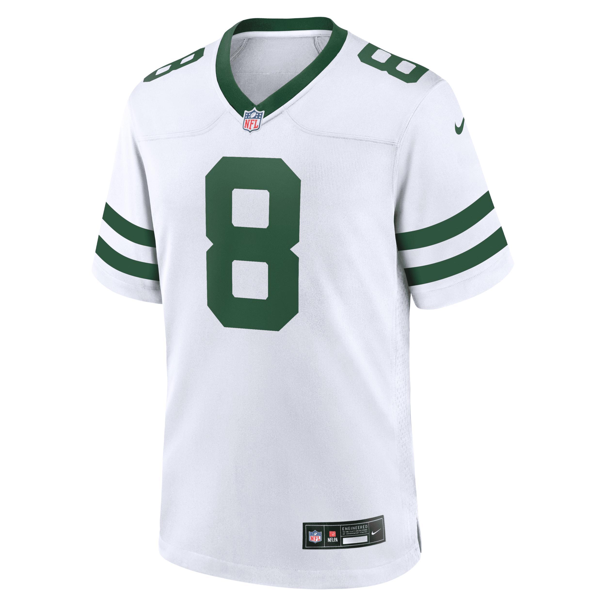 Men's Nike Aaron Rodgers Legacy White New York Jets Game Jersey, Size: Medium Product Image