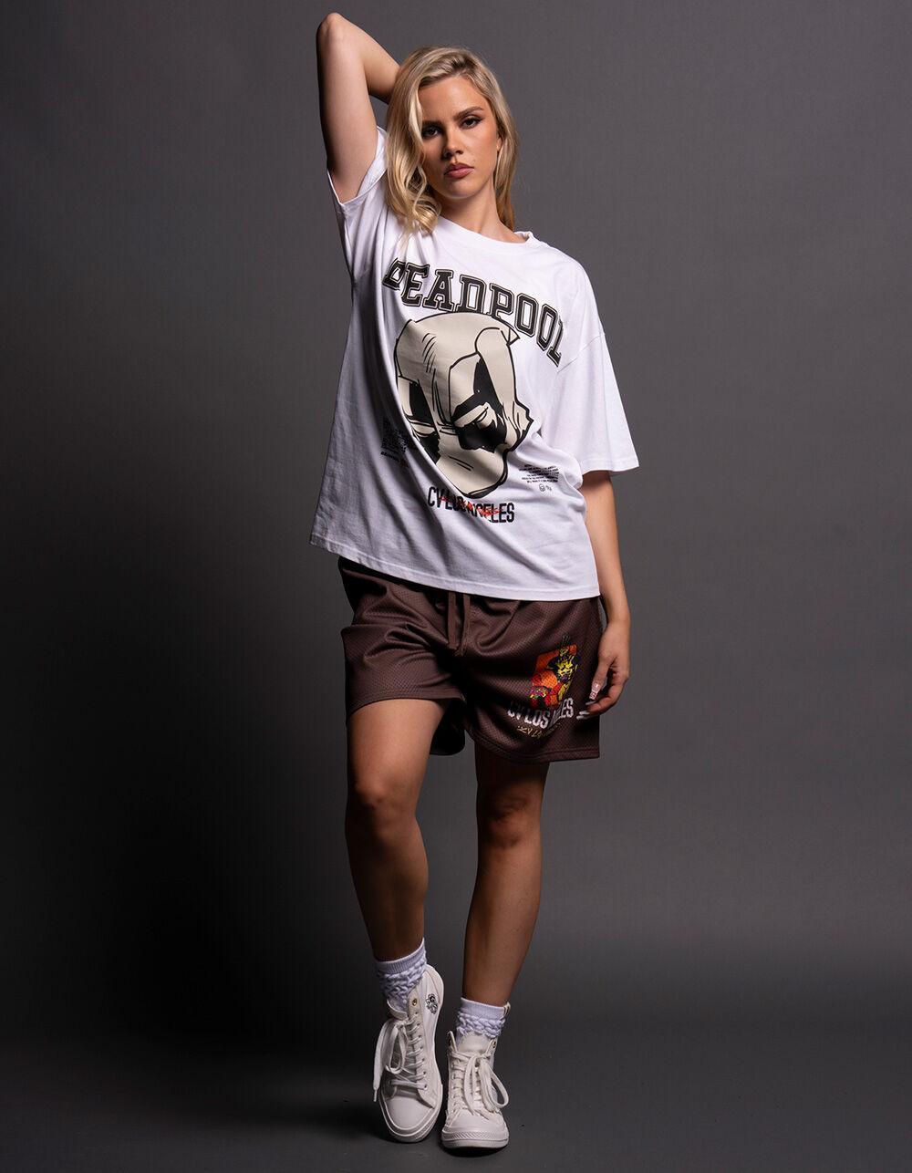 CVLA x DEADPOOL & WOLVERINE Dead Head Boxy Tee - WHITE Product Image