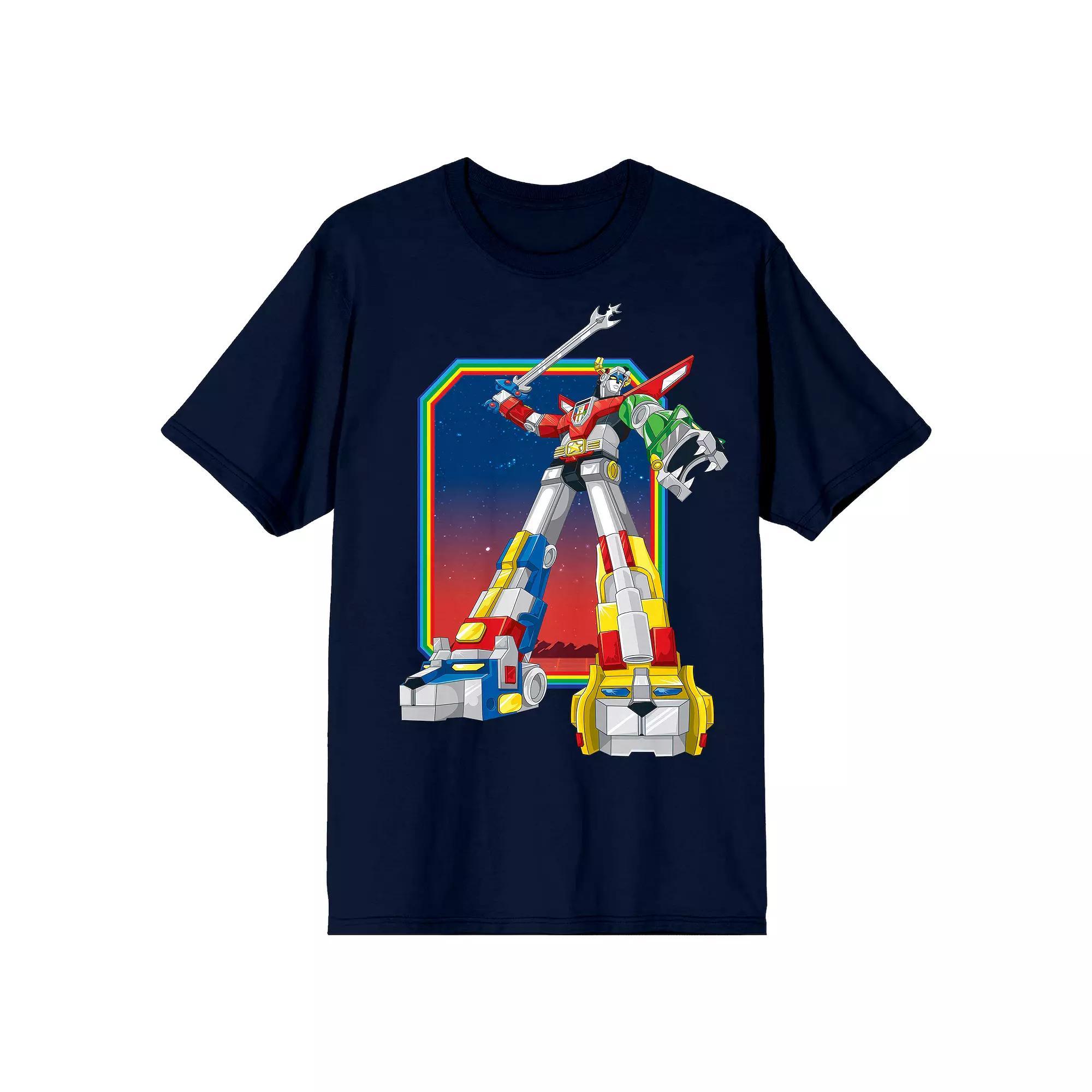 Men's Voltron Defender Graphic Tee, Size: Large, Blue Product Image
