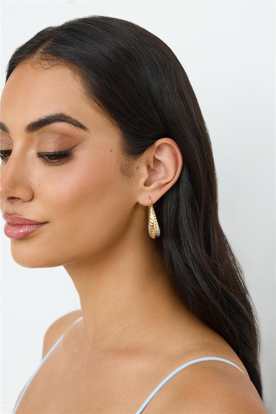 Main Muse Earrings Gold Product Image