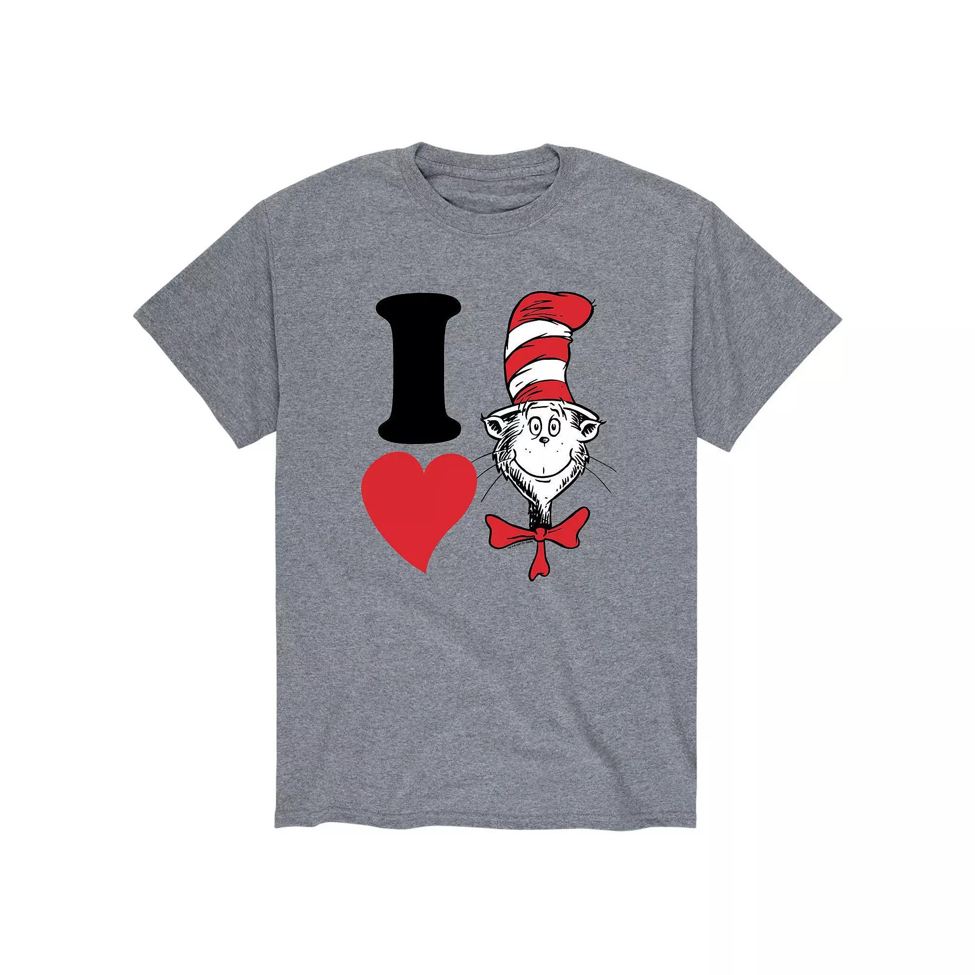 Mens Dr. Seuss I Love The Cat In The Hat Tee Product Image