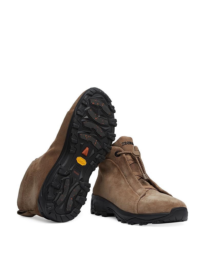Mens Triple Stitch Vetta Suede Sneakers Product Image