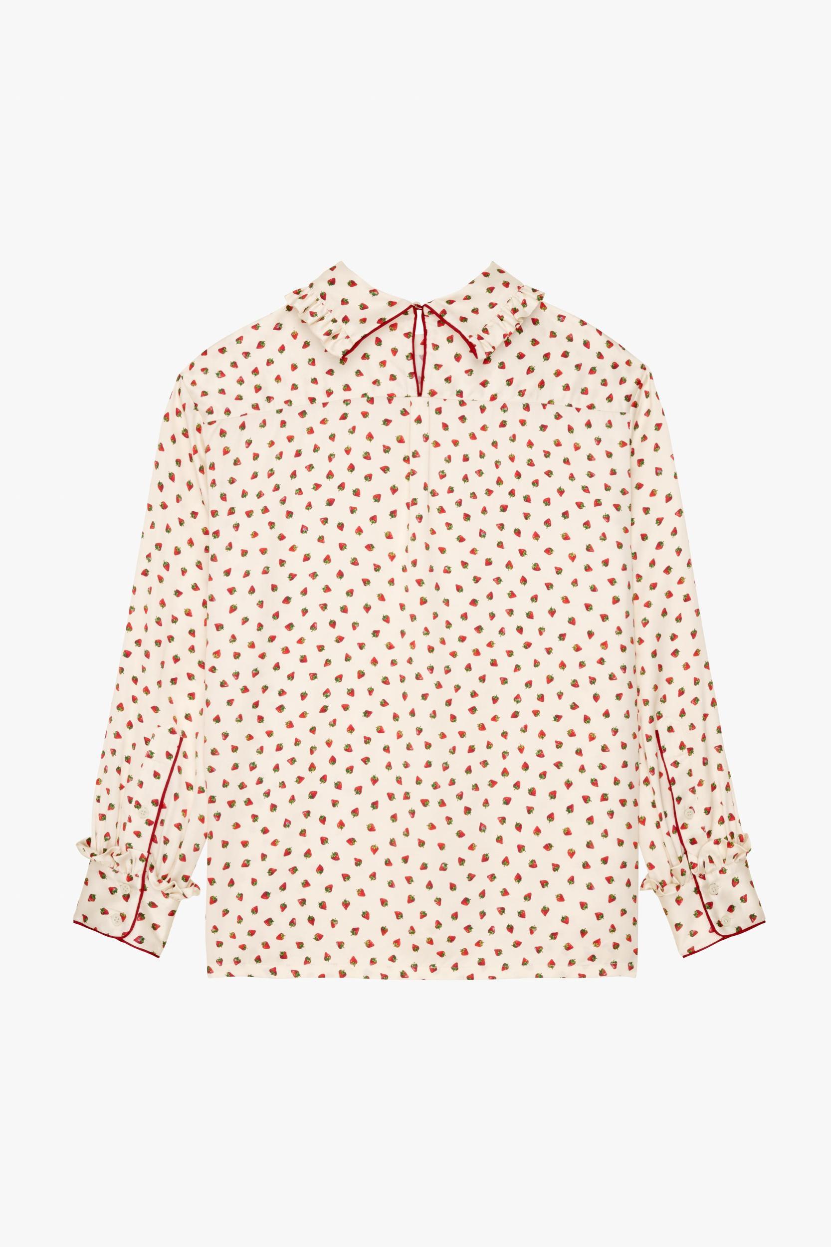 STRAWBERRY PAJAMA TOP X STEFANO PILATI Product Image