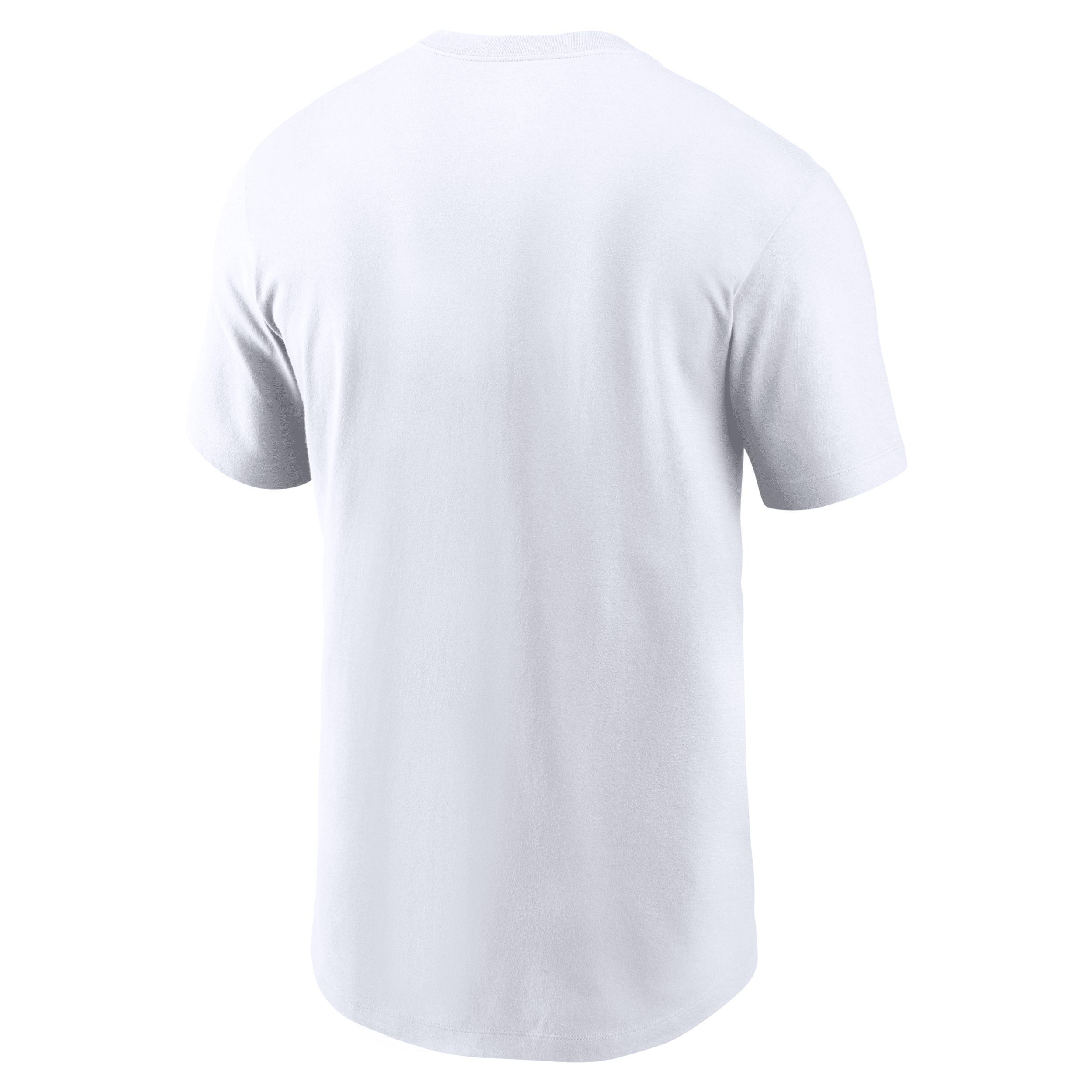 Men's Nike White Dallas Cowboys Faded Essential T-Shirt, Size: Large Product Image