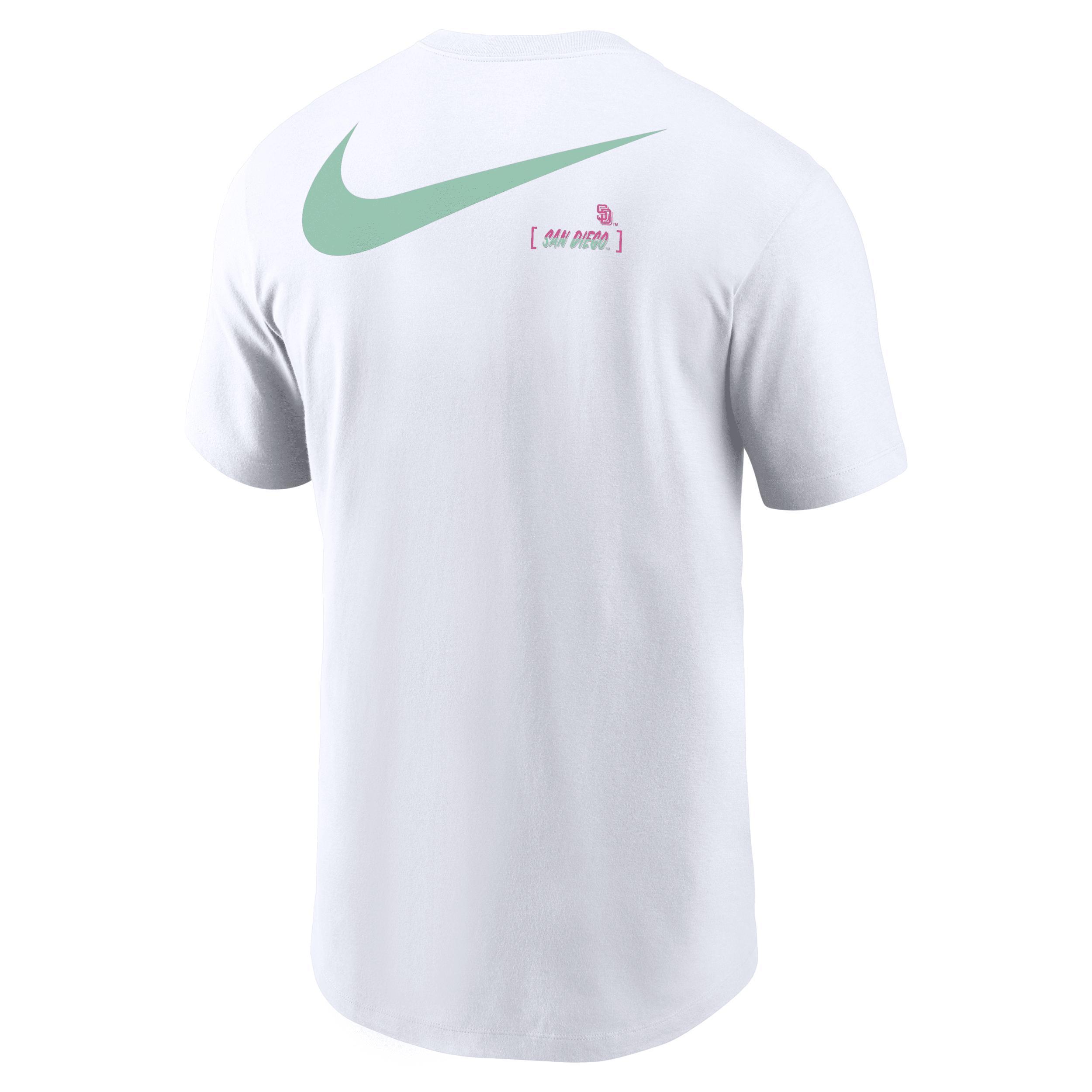 Nike Mens San Diego Padres 2-Hit Speed City Connect T-Shirt Product Image