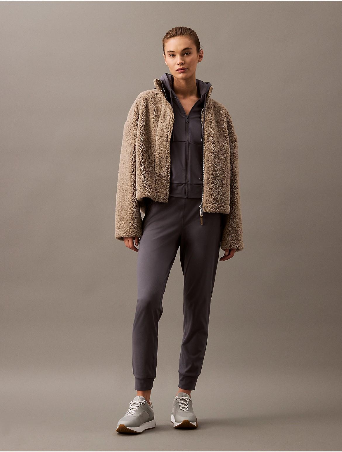 Calvin Klein Women's Soft Stretch Sport Jogger - Grey - M Product Image