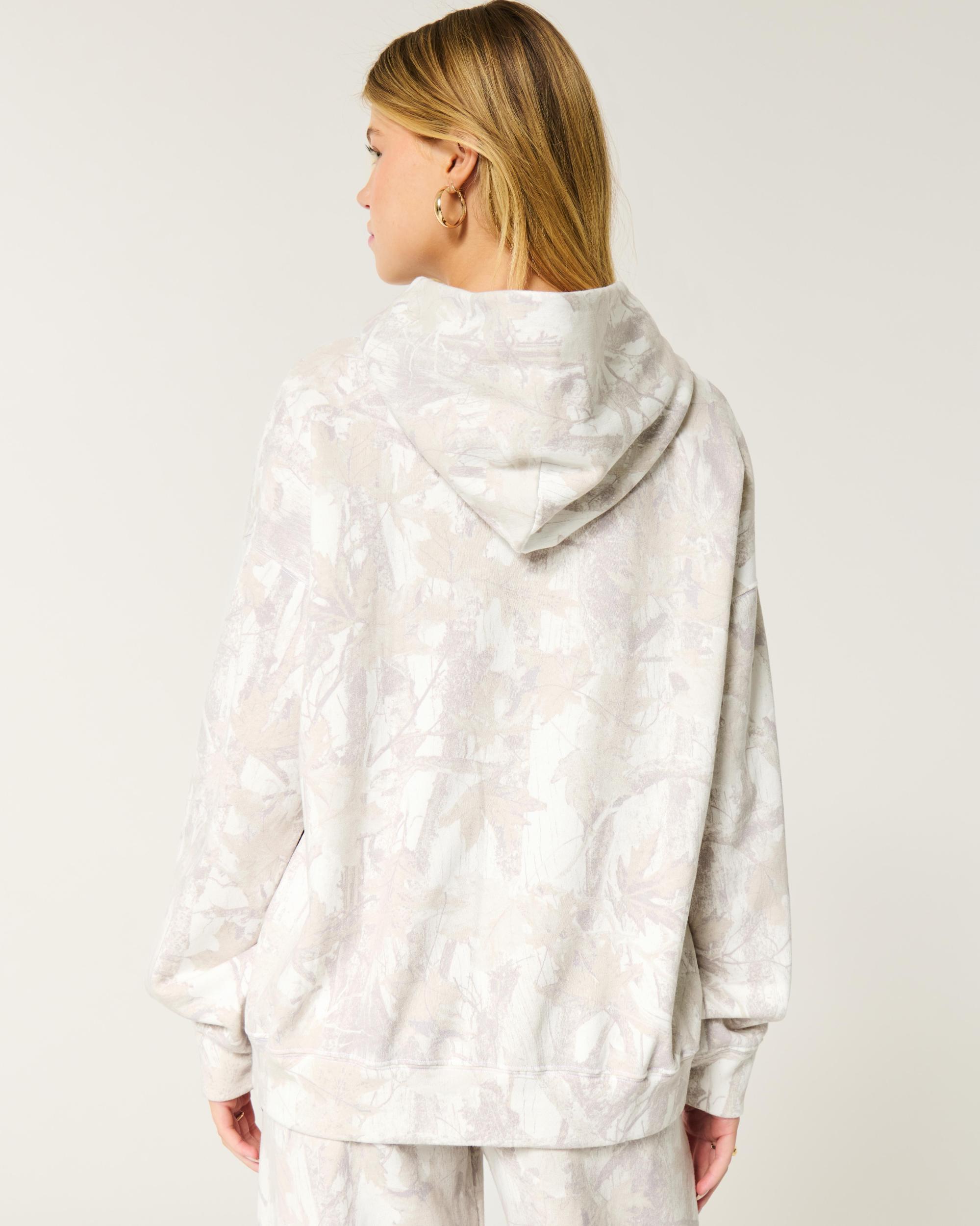 Hollister Feel Good Fleece Oversized Hoodie Product Image
