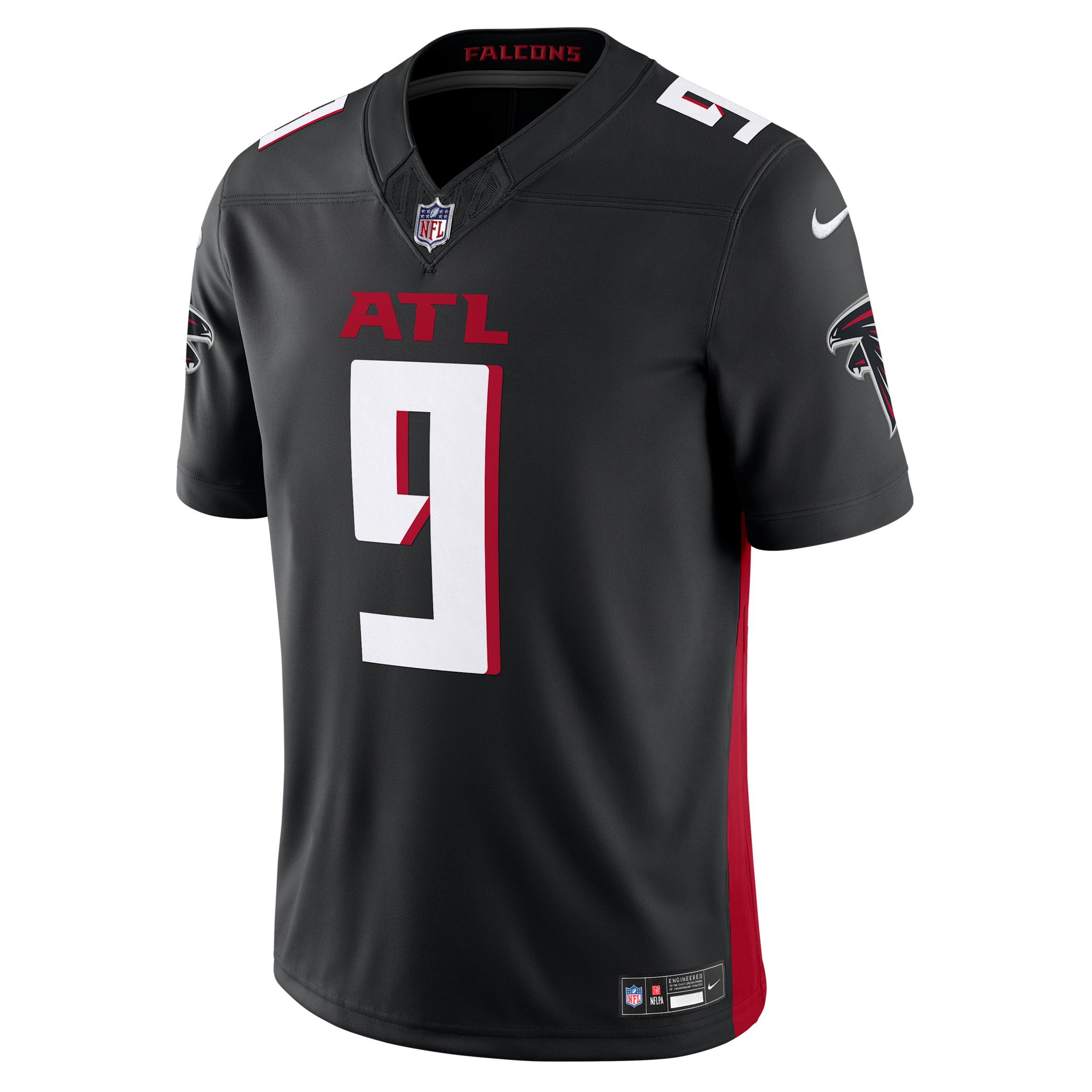 Men's Nike Michael Penix Jr. Black Atlanta Falcons Vapor F.U.S.E. Limited Jersey, Size: Small Product Image