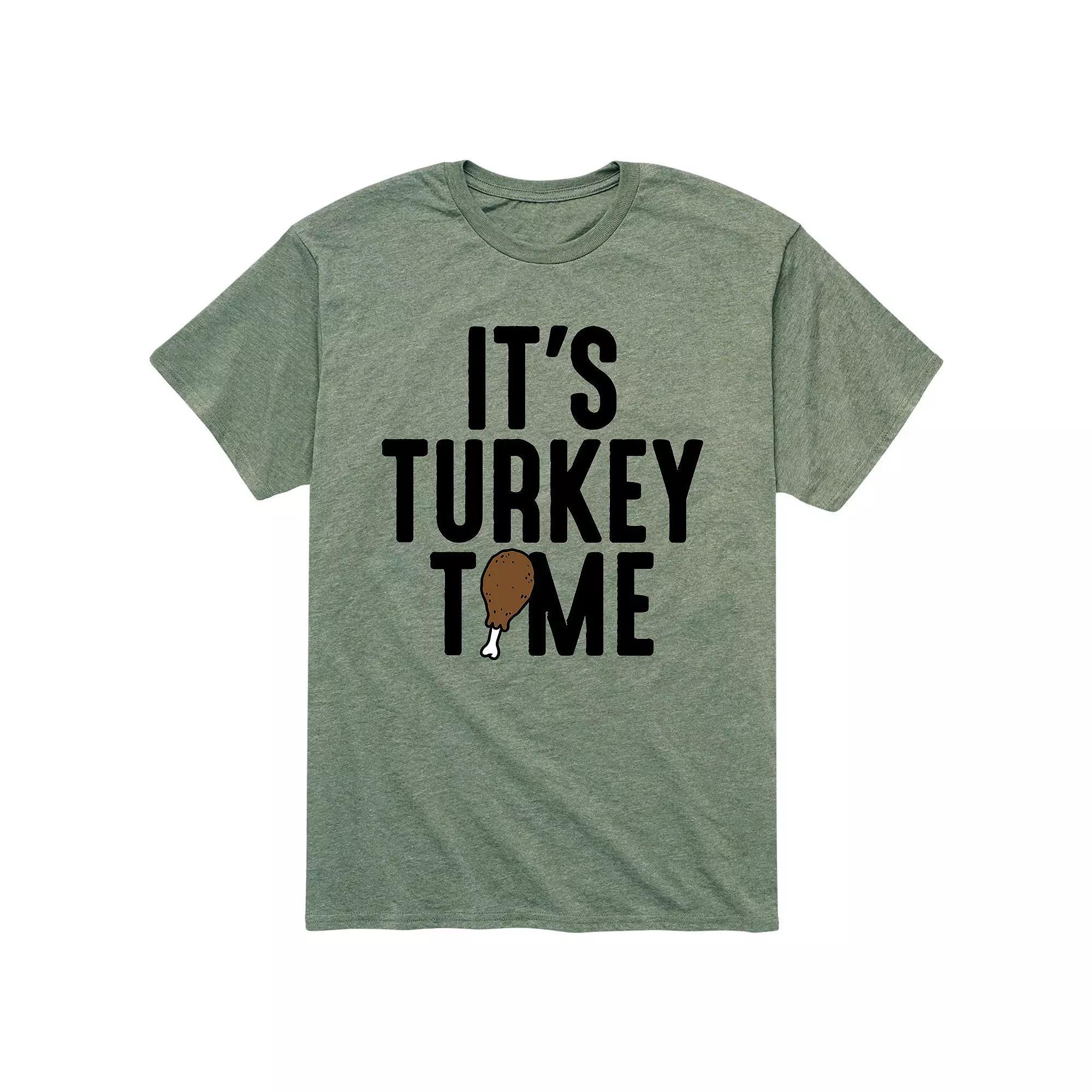 Big & Tall Its Turkey Time Tee, Mens Product Image