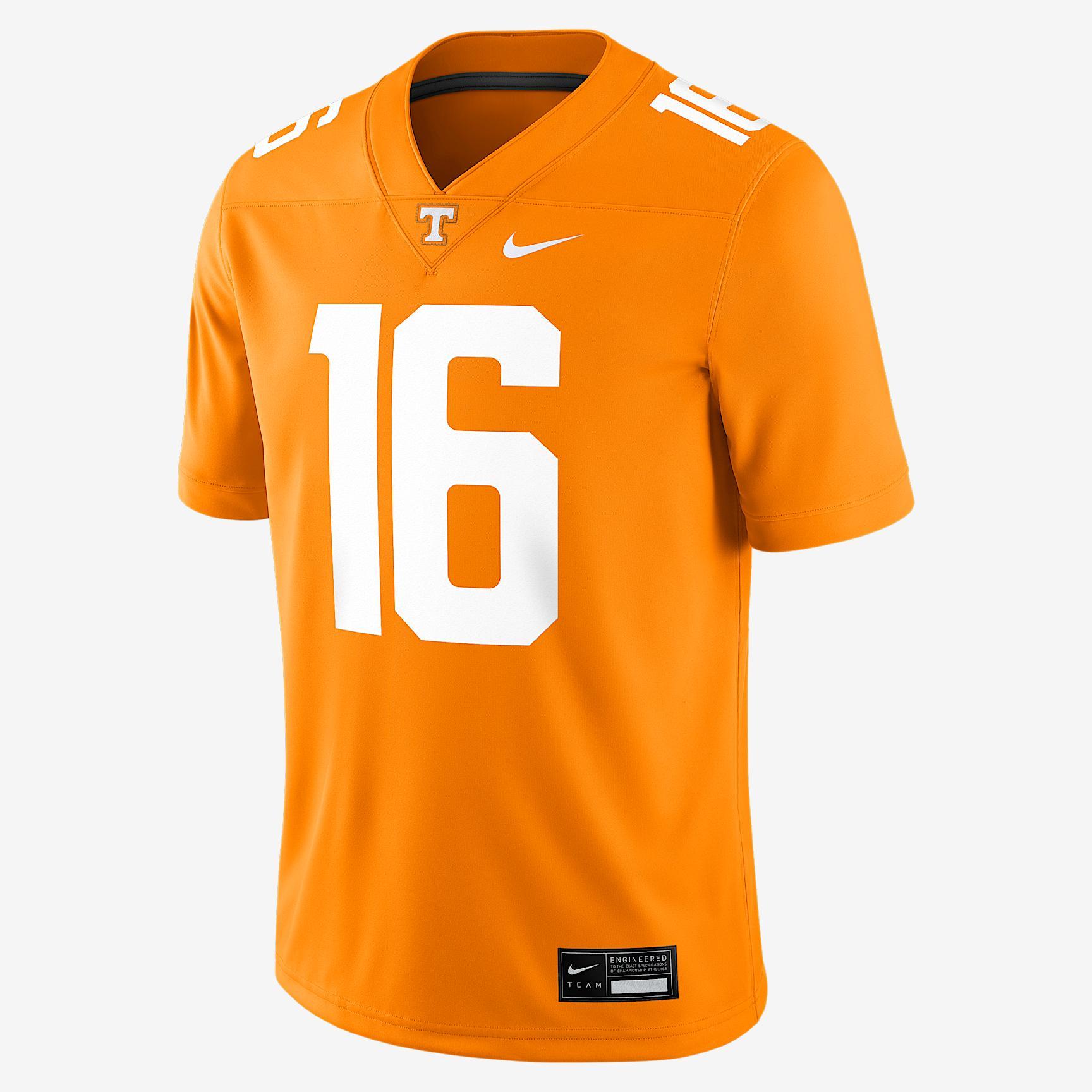 Peyton Manning Tennessee Men’s Nike Dri-FIT College Game Jersey Product Image
