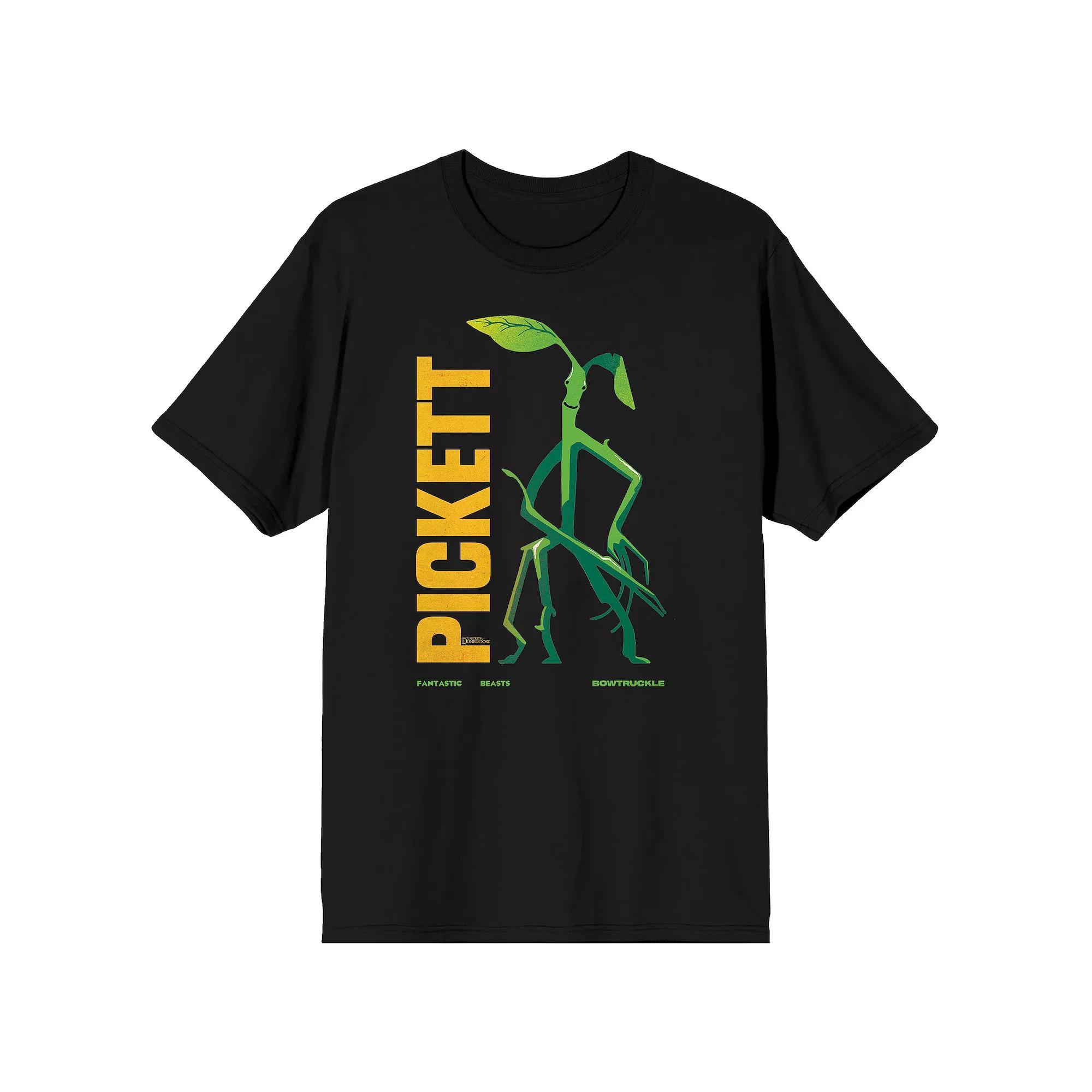 Men's Fantastic Beasts Pickett Tee, Size: Small, Black Product Image