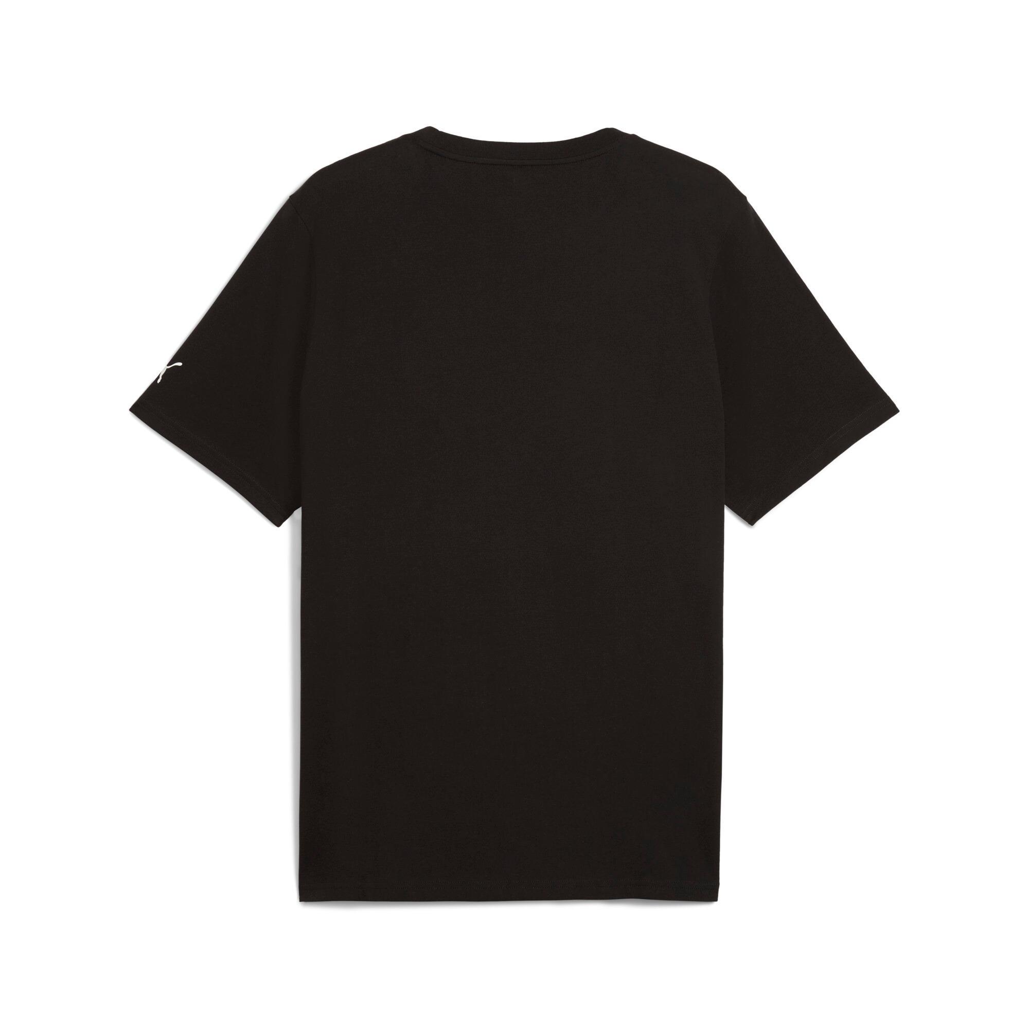 PUMA Graphic Relaxed Washed T-Shirt Men in Dusky Grey Product Image