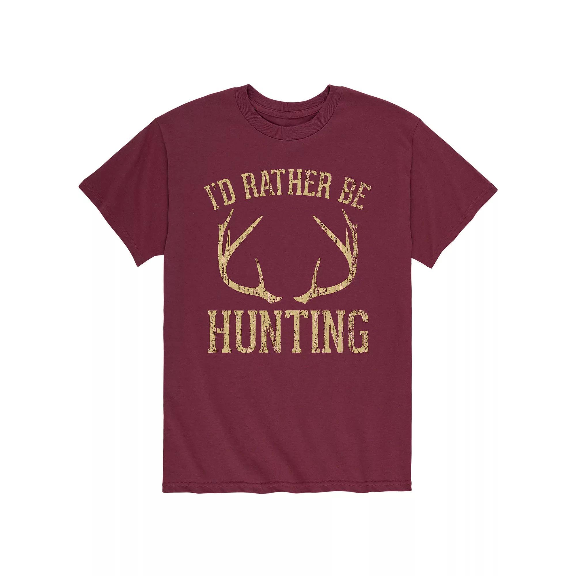 Mens Id Rather Be Hunting Tee Product Image
