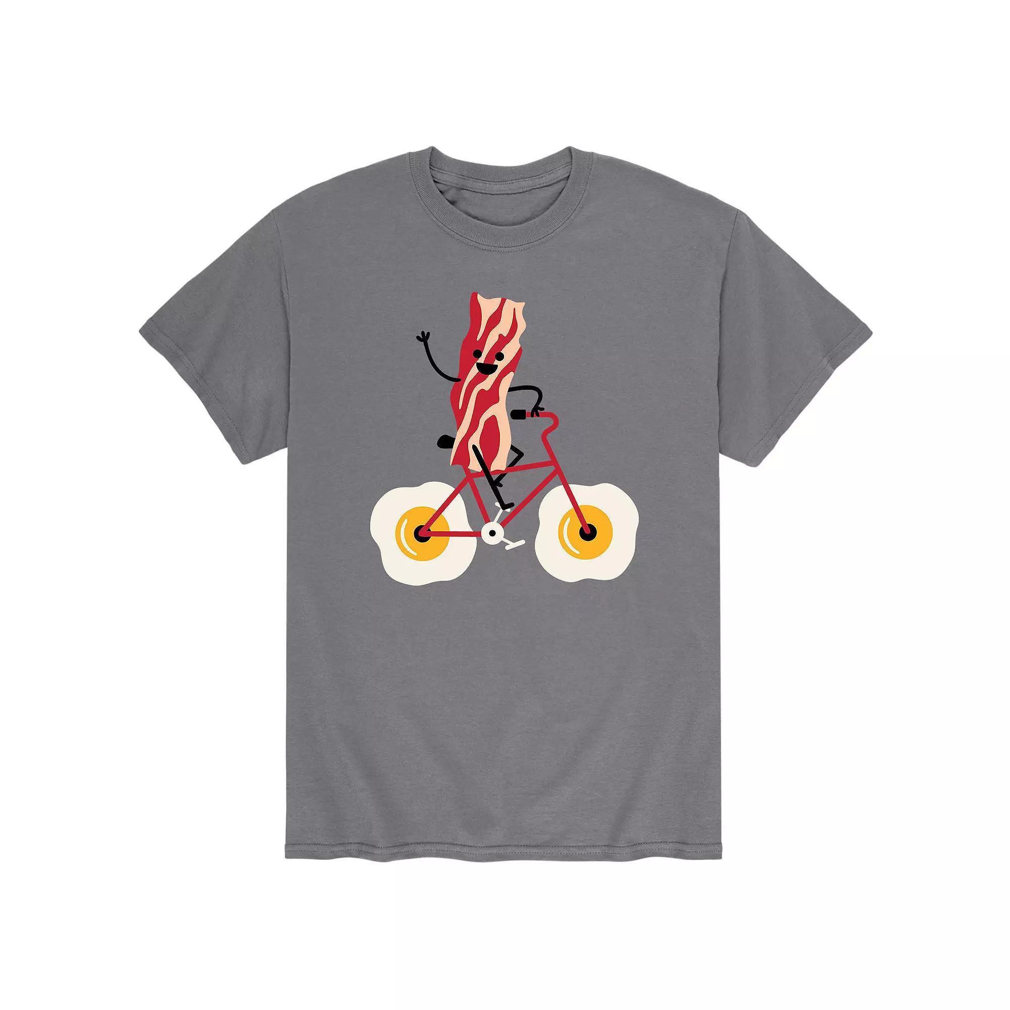 Mens Bacon Bike Tee Product Image