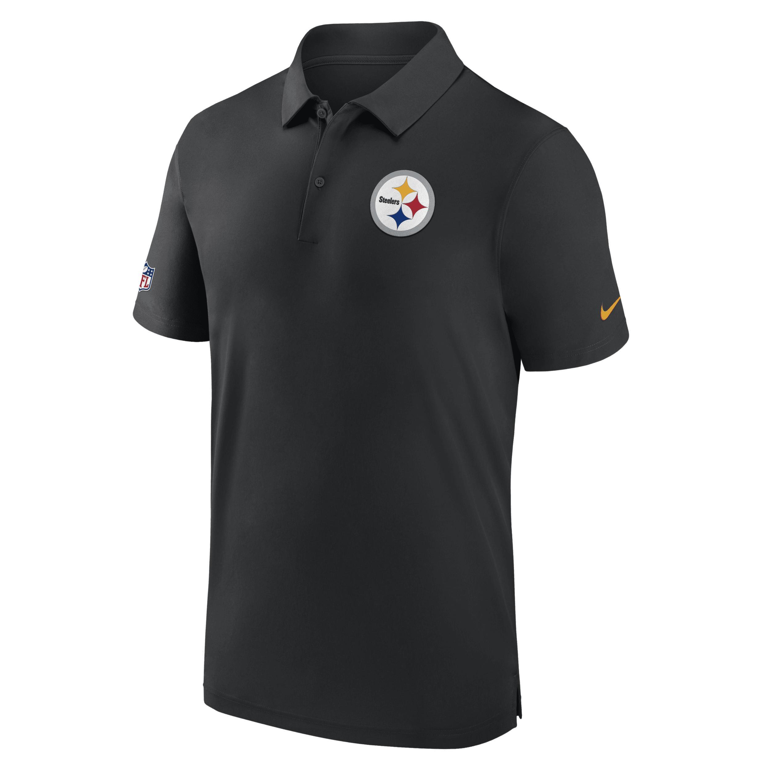 Mens Nike Pittsburgh Steelers Sideline Coaches Performance Polo Product Image