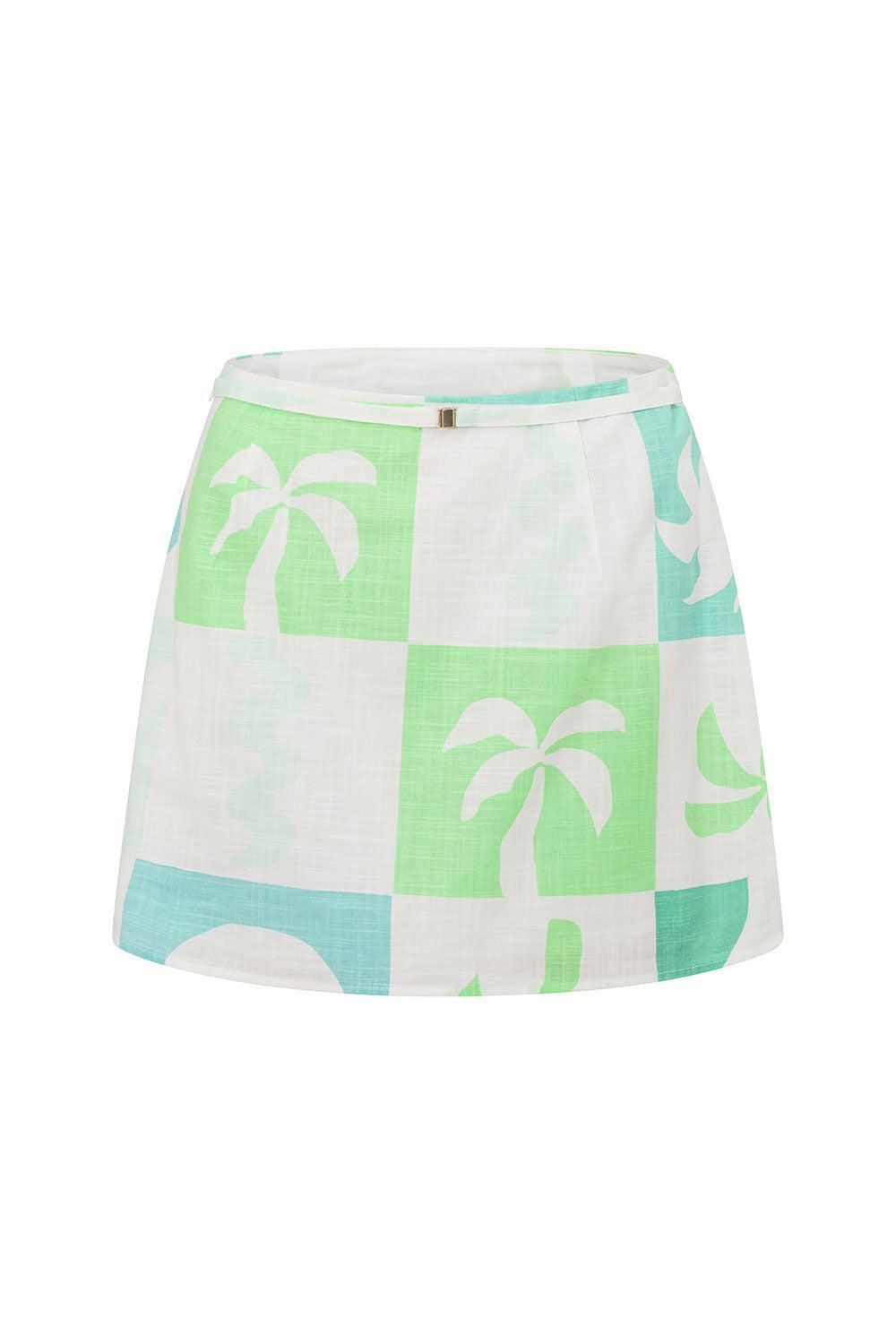 Harlow Top - Palm Tile Breeze Product Image