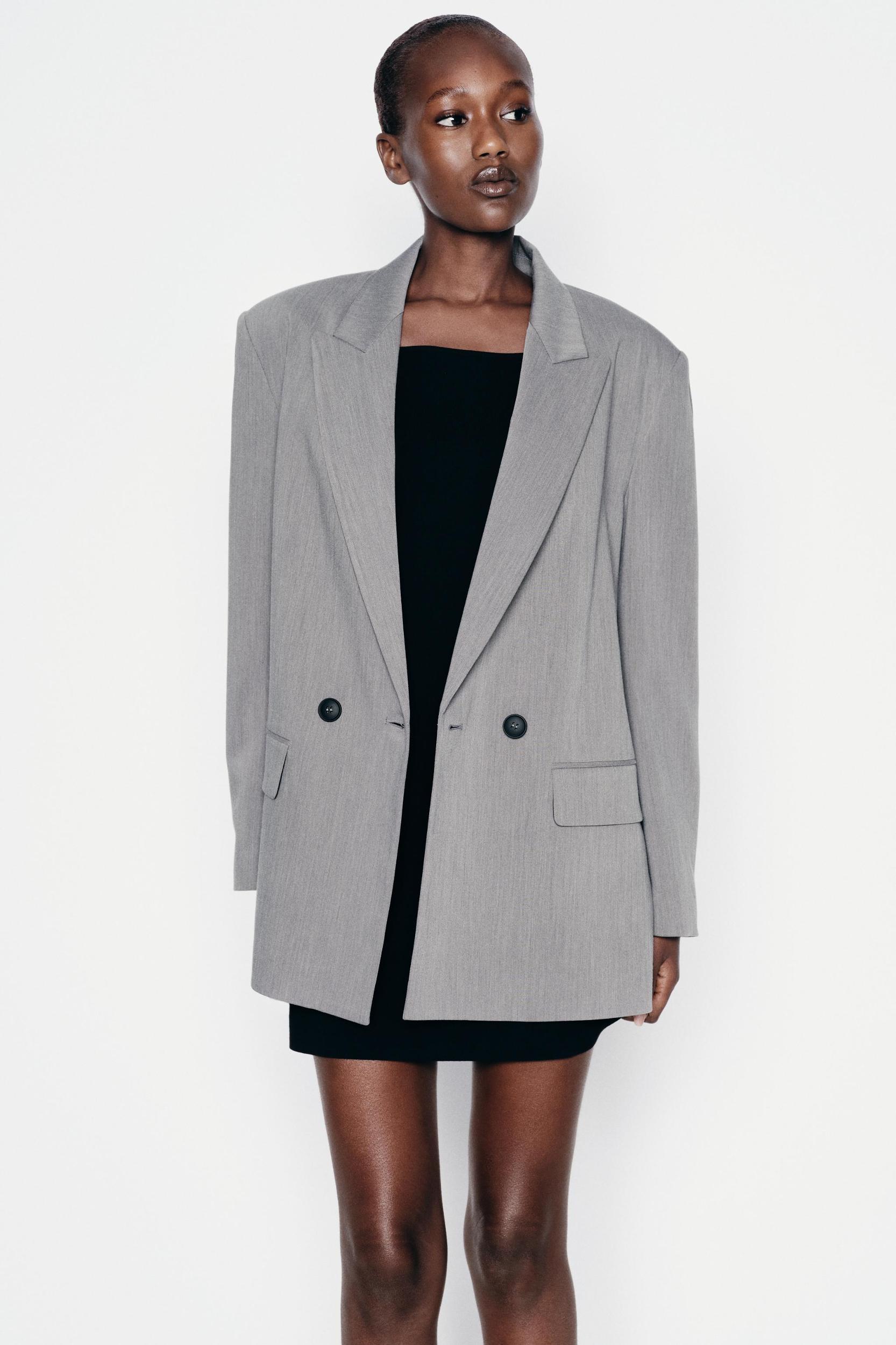 OVERSIZED DOUBLE BREASTED BLAZER Product Image