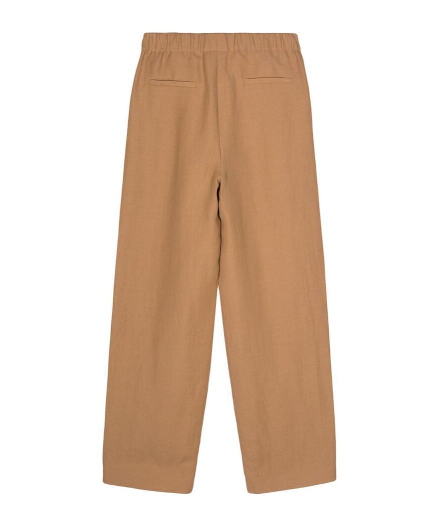FABIANA FILIPPI Mid-rise Tapered-leg Trousers In Nude Product Image