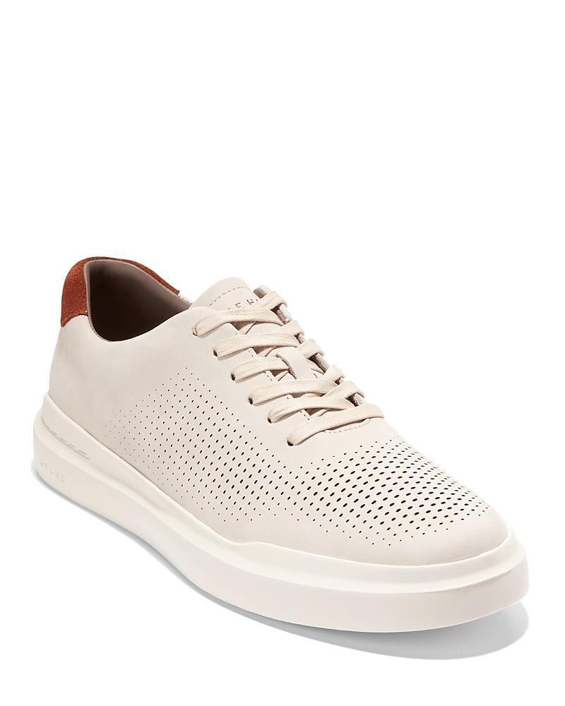 Cole Haan Mens Rally Perforated Leather Sneakers Product Image