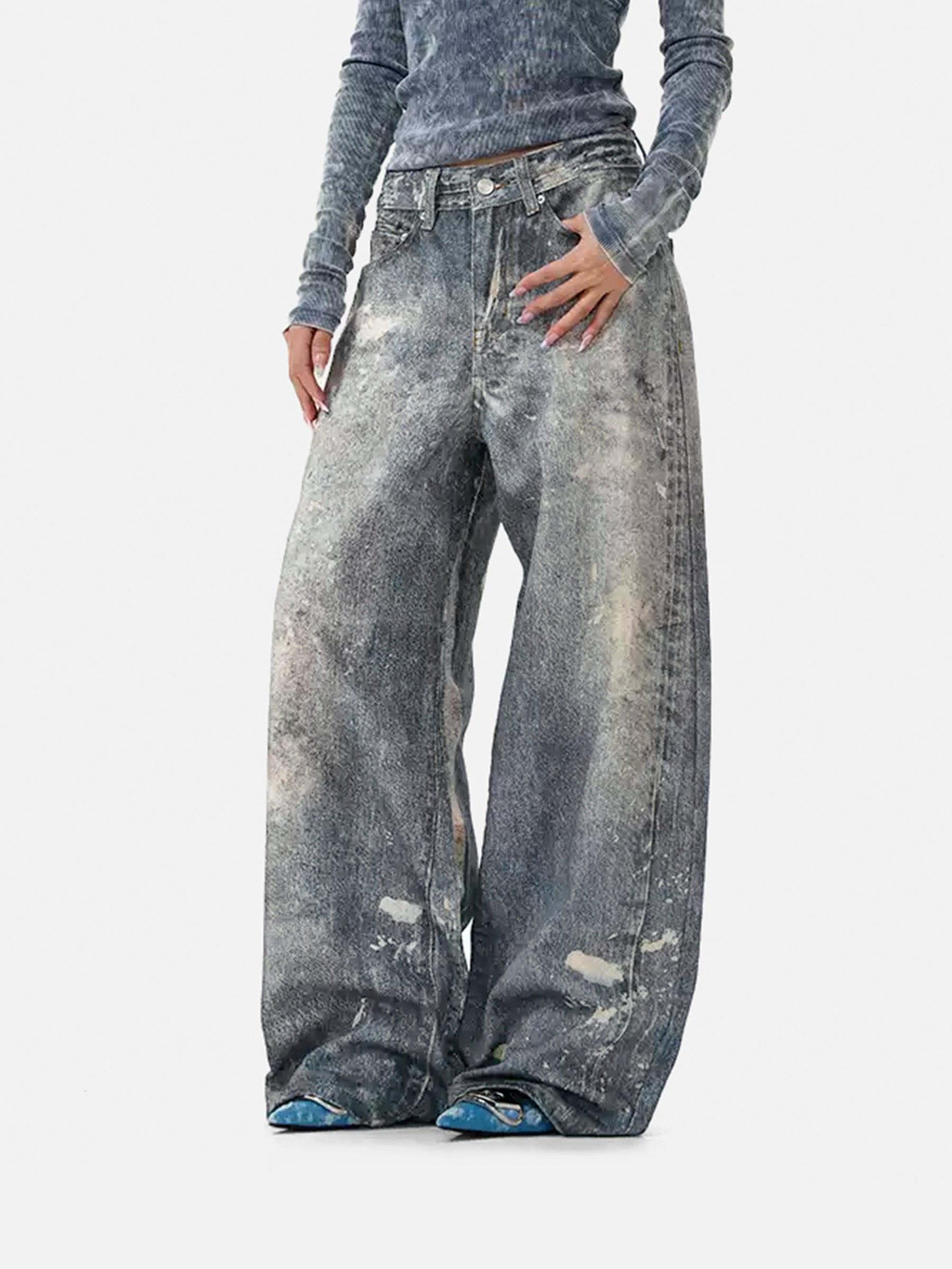 Aelfric Eden Print Baggy Jeans Product Image