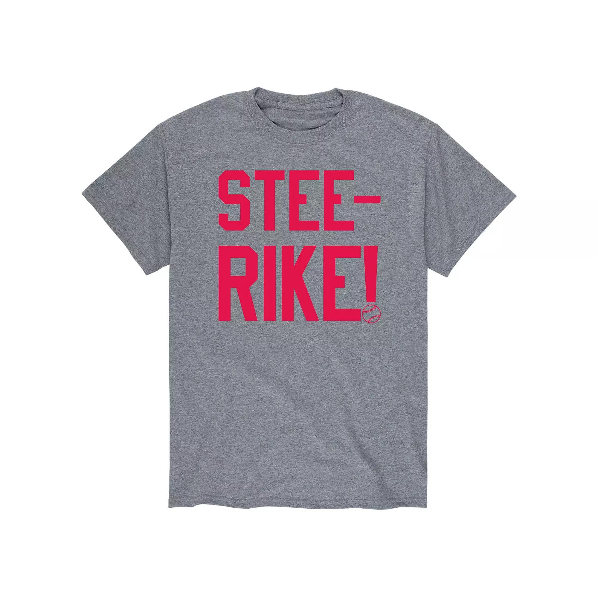 Mens Stee-Rike Baseball Tee Product Image