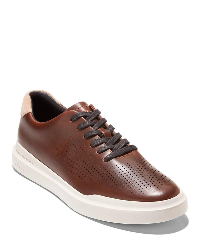 Cole Haan Mens Rally Perforated Leather Sneakers Product Image