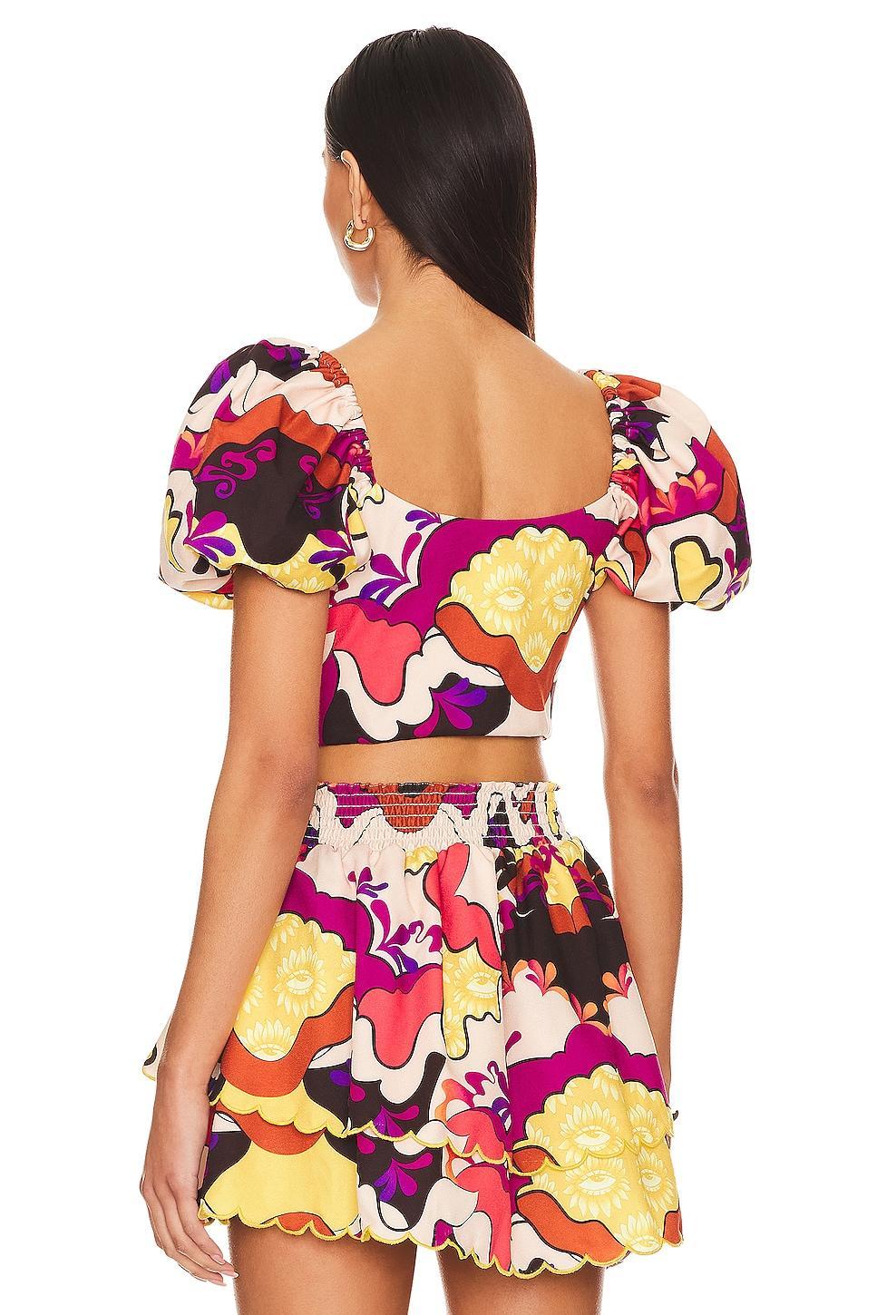 x REVOLVE Bailee Crop Top Agua Bendita Product Image