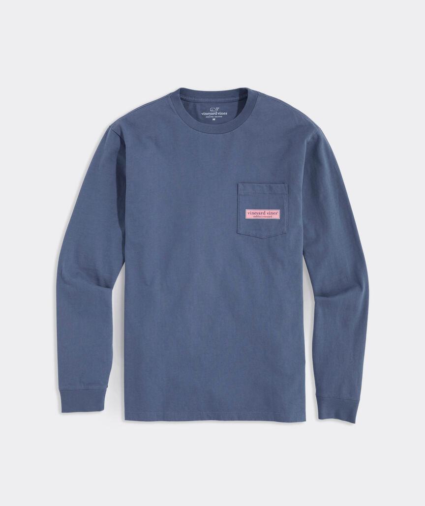 Classic Logo Box Long-Sleeve Pocket Tee Product Image