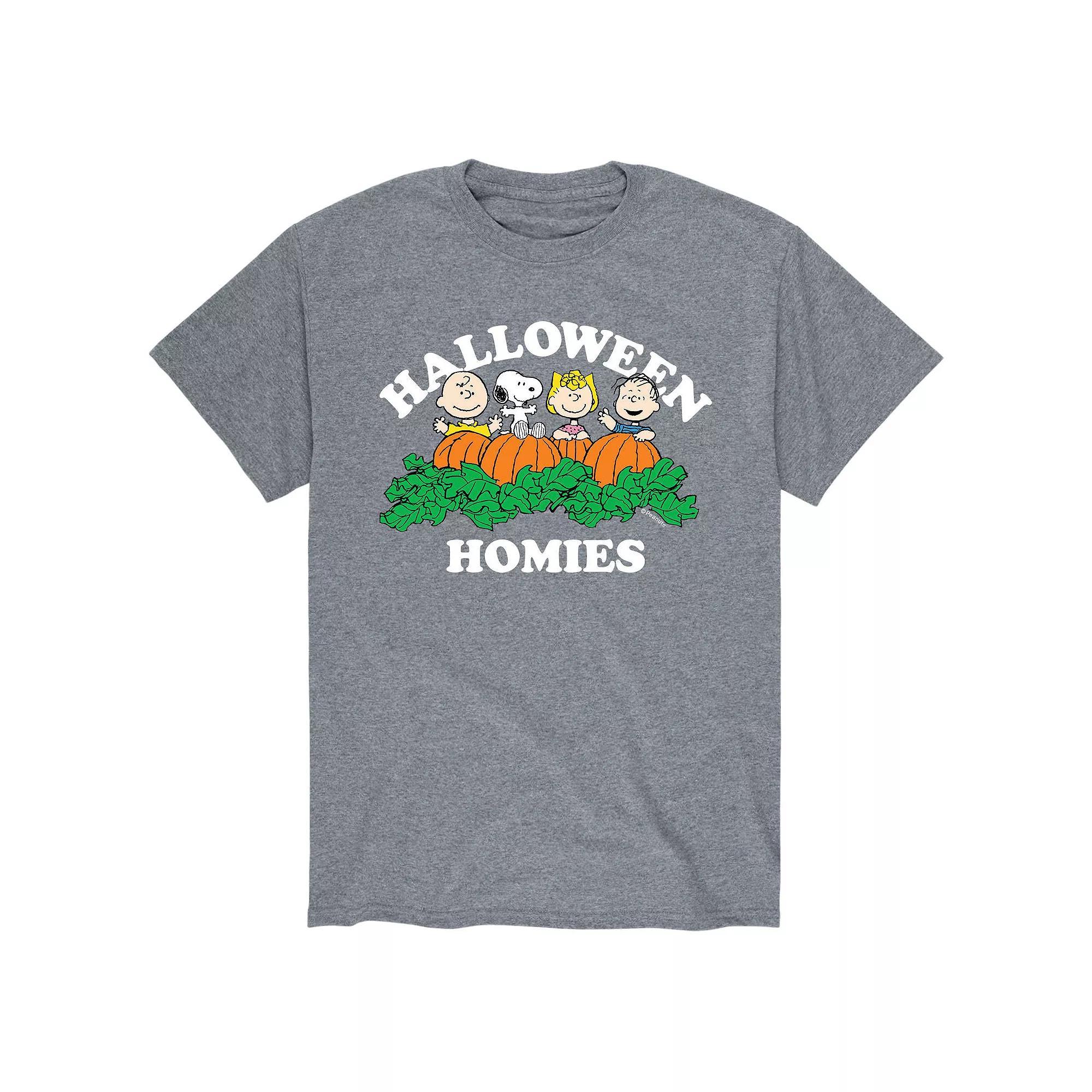 Big & Tall Peanuts Halloween Homies Tee, Mens Product Image