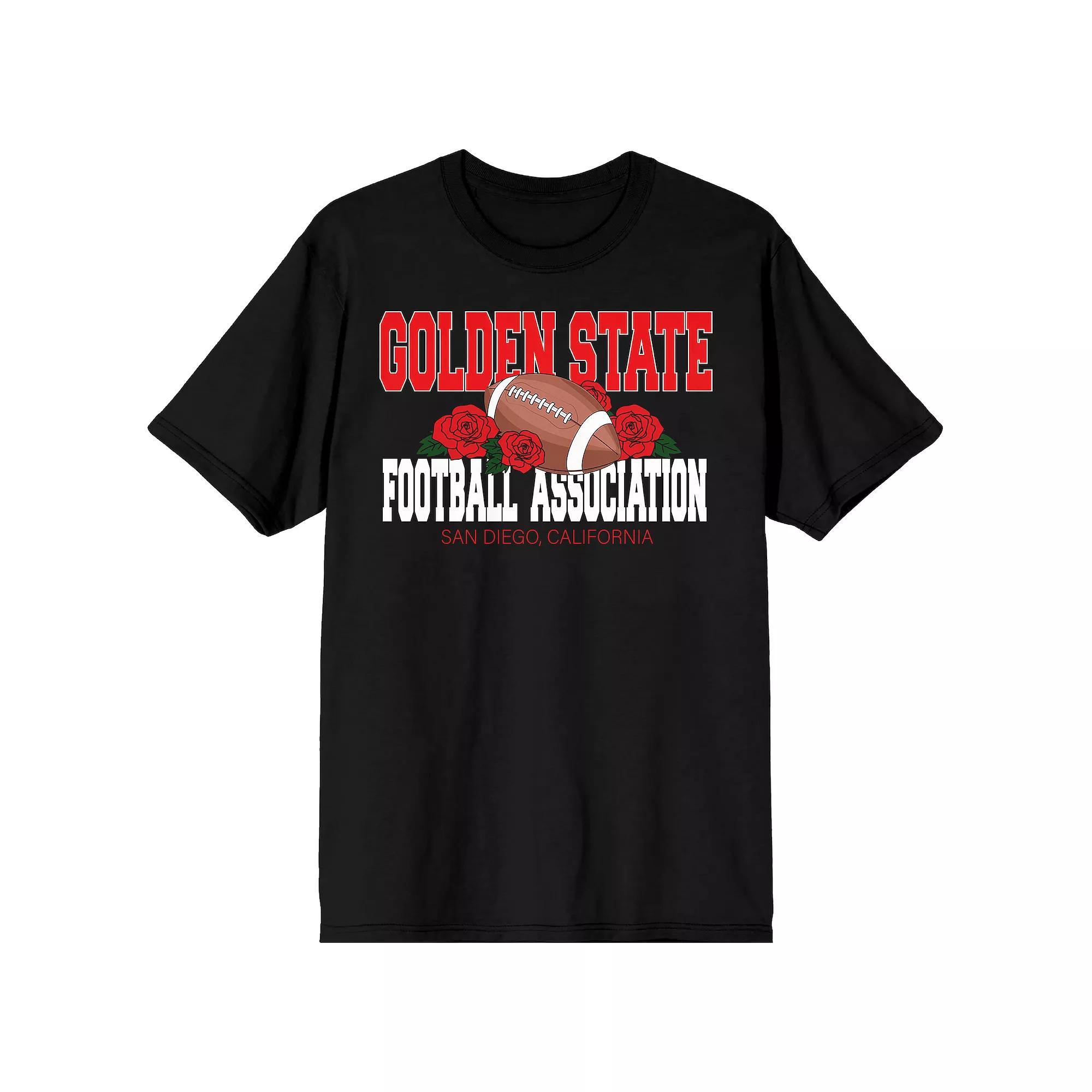 Men's Vintage Sport Golden State Tee, Size: Large, Black Product Image