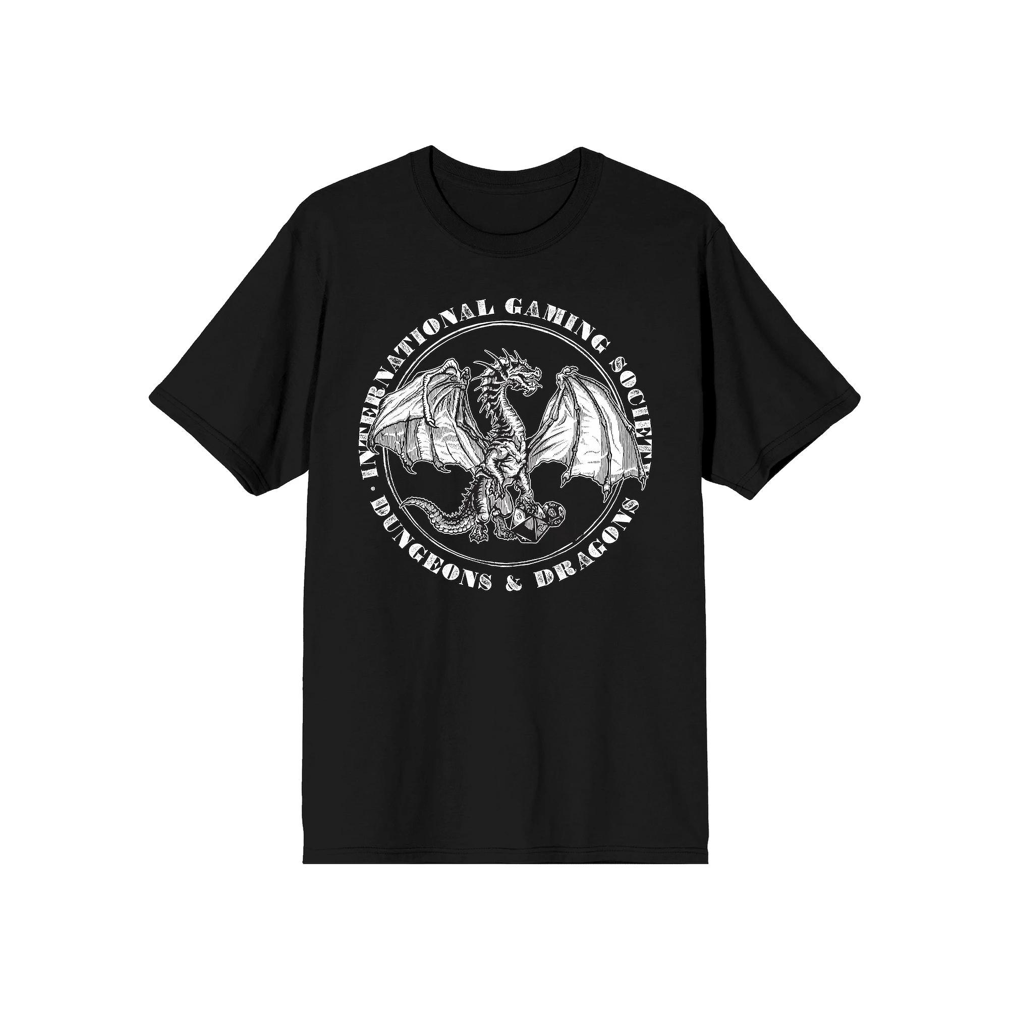 Men's Dungeons & Dragons Dice Tee, Size: XL, Black Product Image