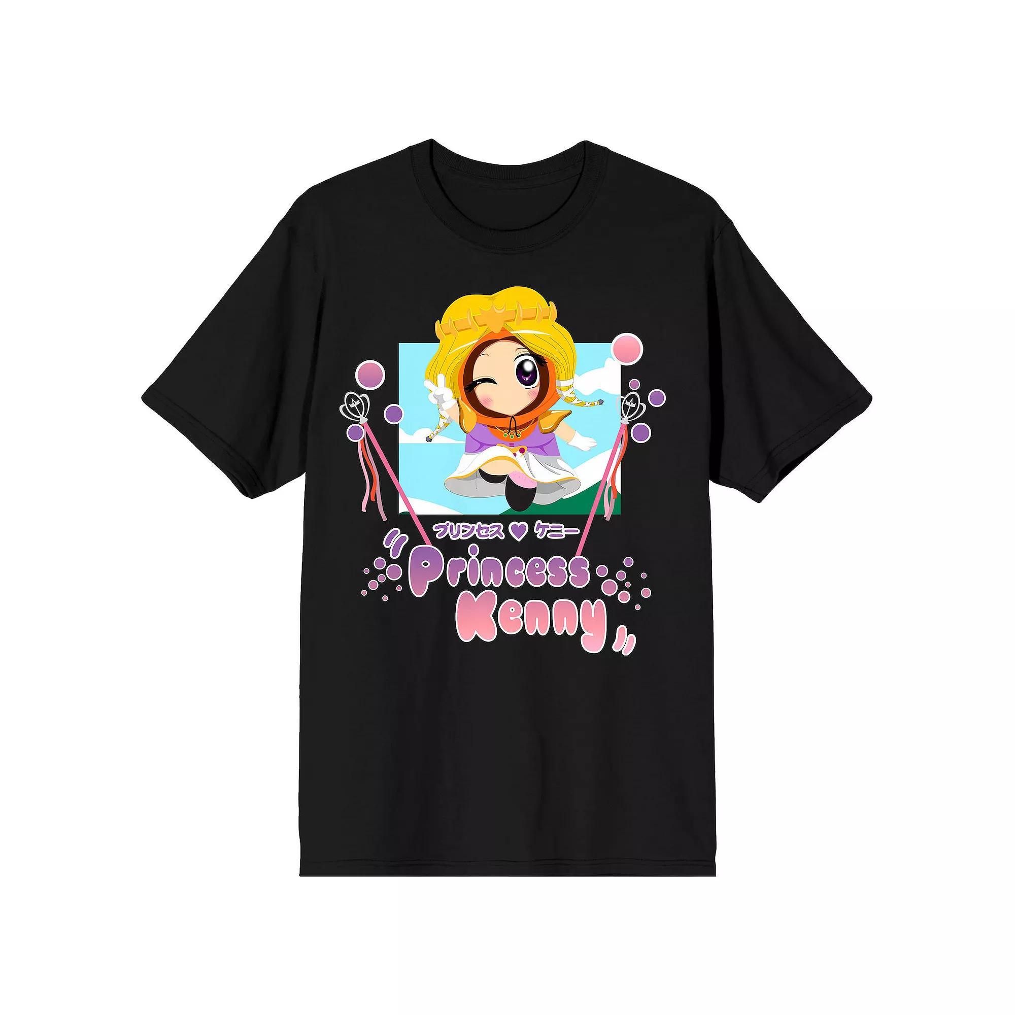Men's South Park Princess Kenny Graphic Tee, Size: Large, Black Product Image