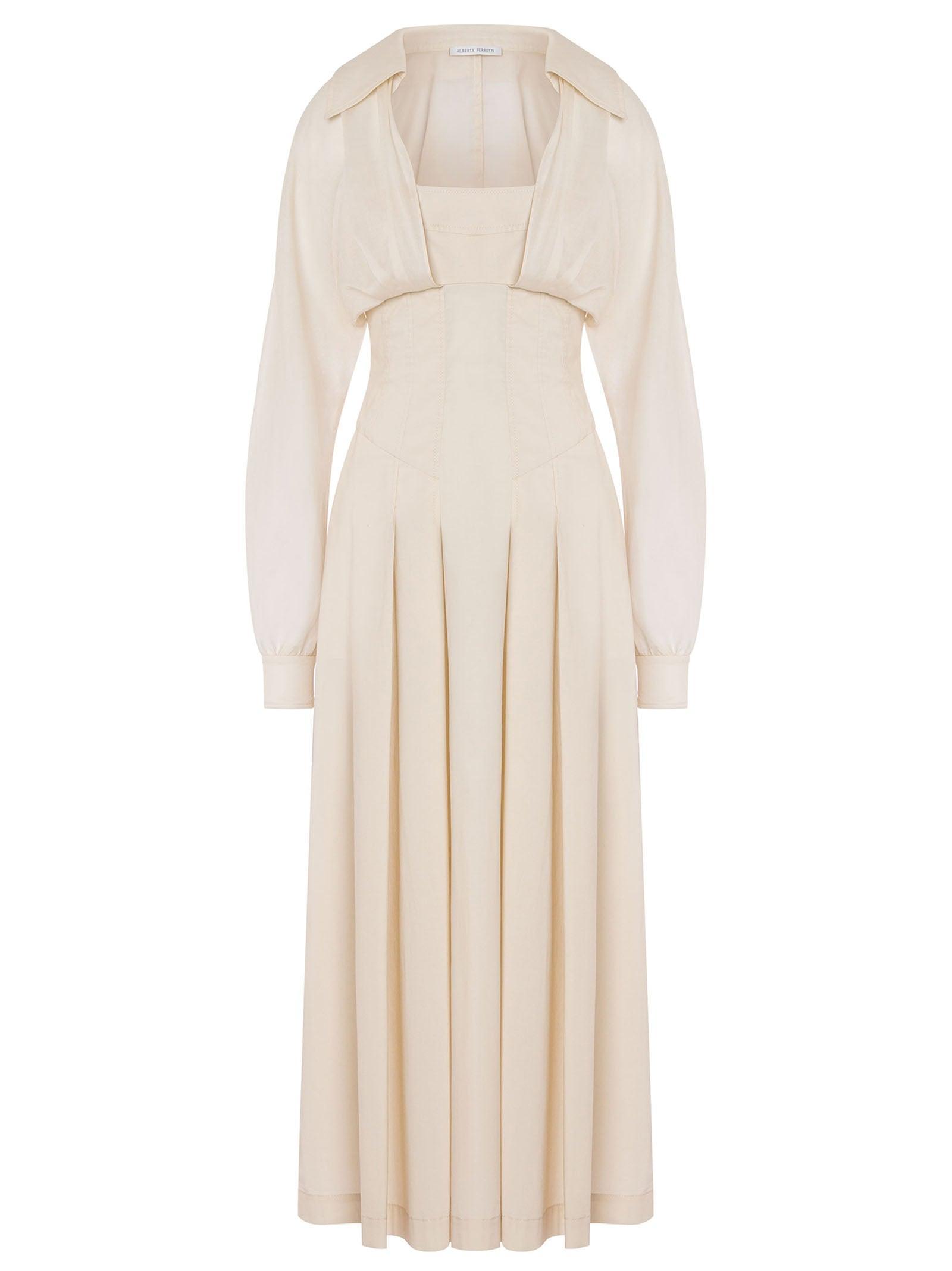 ALBERTA FERRETTI Dresses In Beige Product Image