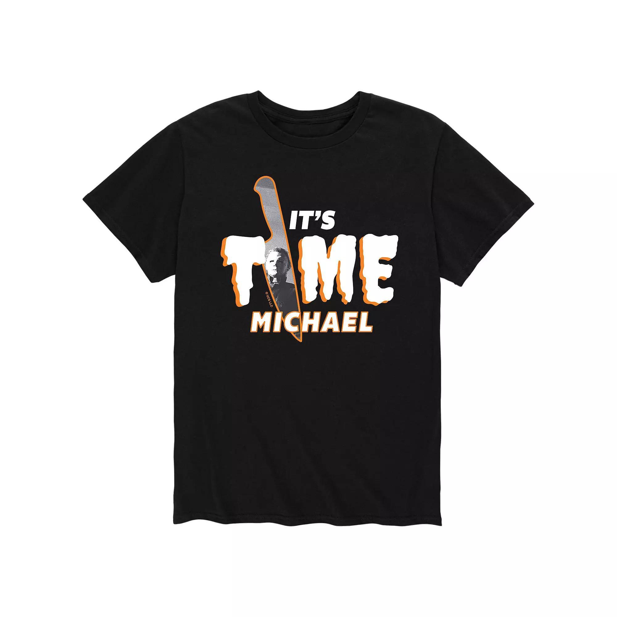Big & Tall Haloween II Its Time Graphic Tee, Mens Blue Product Image