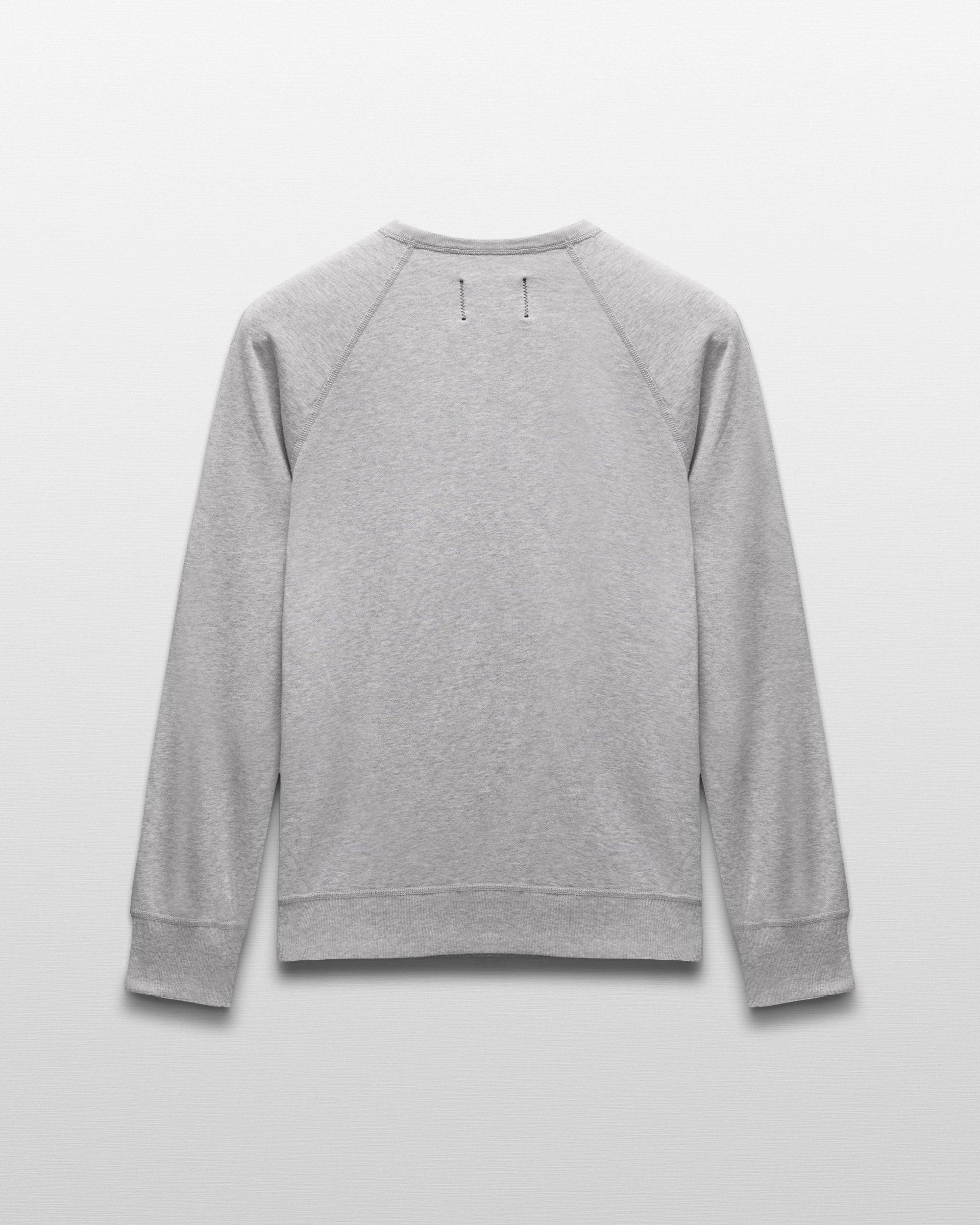 Lightweight Terry Slim Crewneck Male Product Image