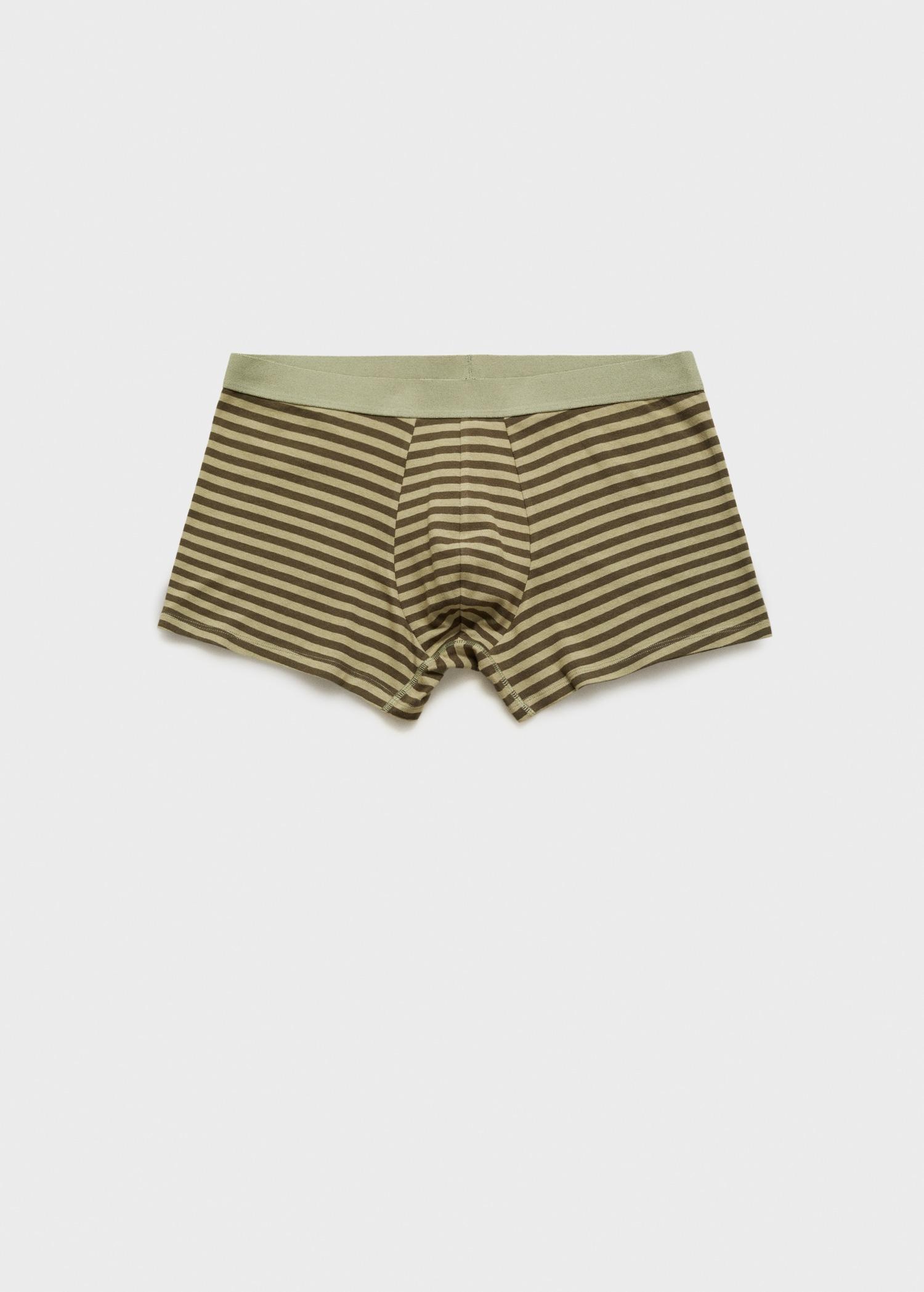 Pack of 3 cotton combination briefs - Men | MANGO USA Product Image